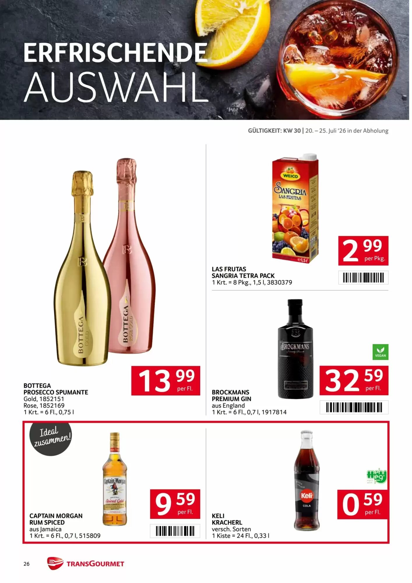 Transgourmet Flugblatt (ab 20.07.2026) - Angebote und Prospekt - Seite 25