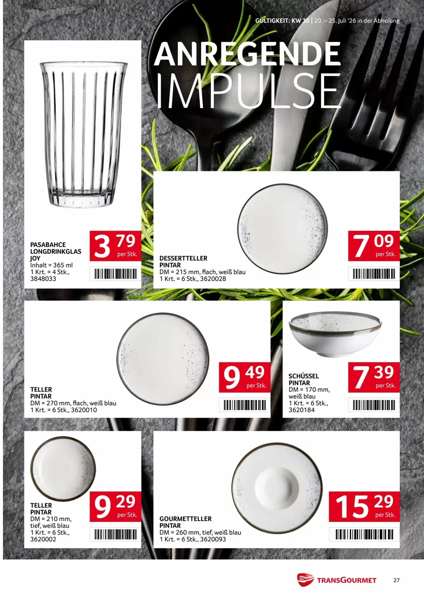 Transgourmet Flugblatt (ab 20.07.2026) - Angebote und Prospekt - Seite 26