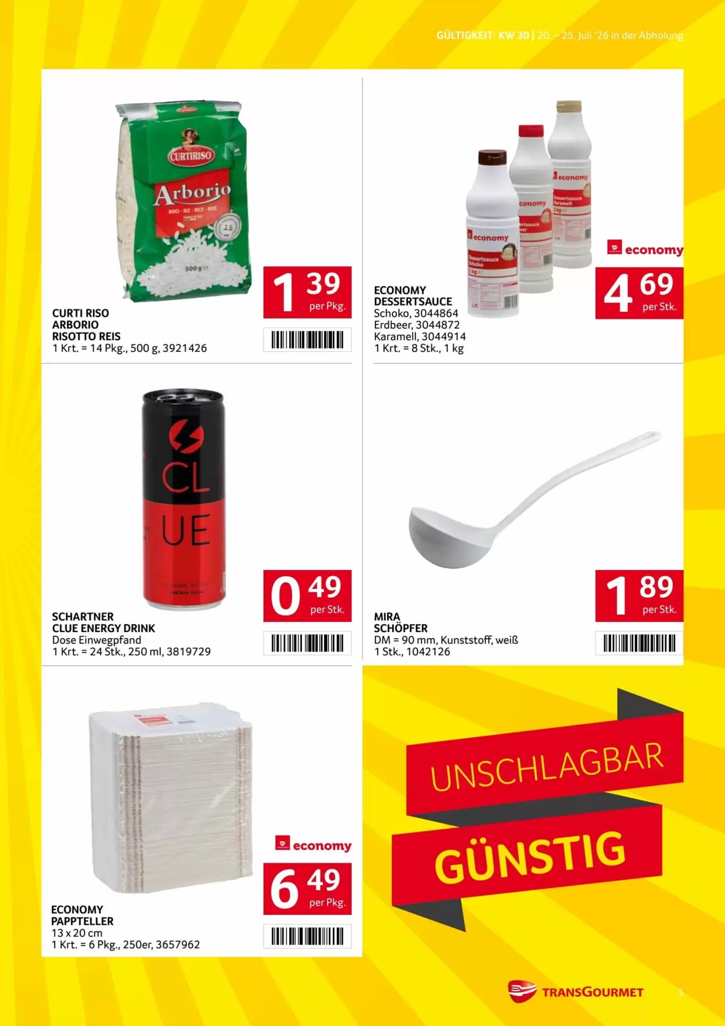 Transgourmet Flugblatt (ab 20.07.2026) - Angebote und Prospekt - Seite 5