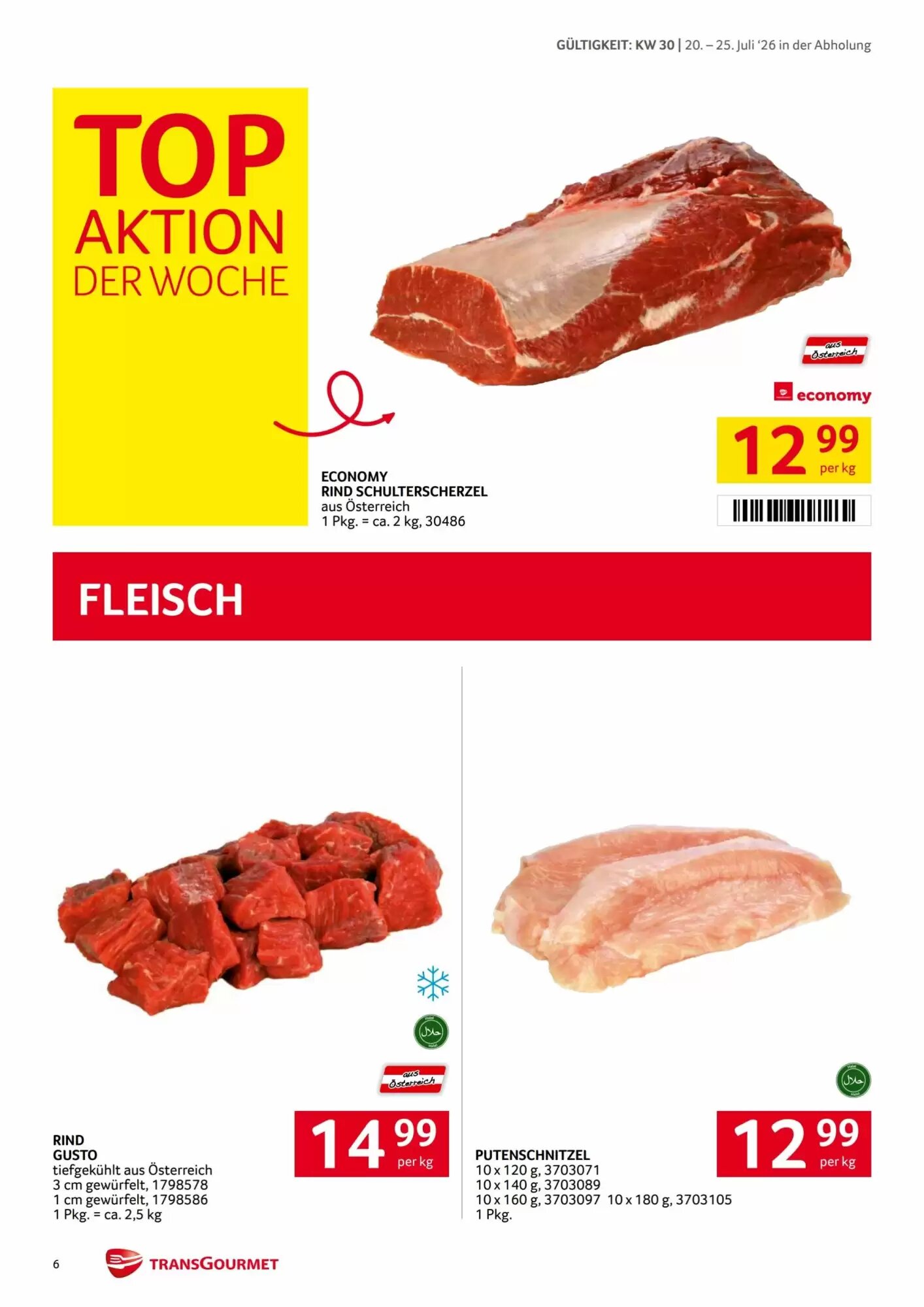 Transgourmet Flugblatt (ab 20.07.2026) - Angebote und Prospekt - Seite 6