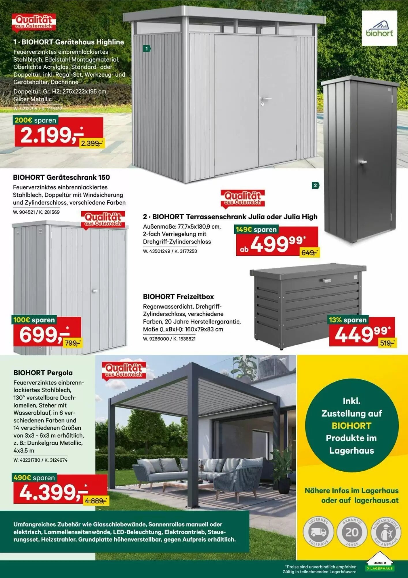 Lagerhaus Graz Land Flugblatt (ab 20.07.2026) - Angebote und Prospekt - Seite 5