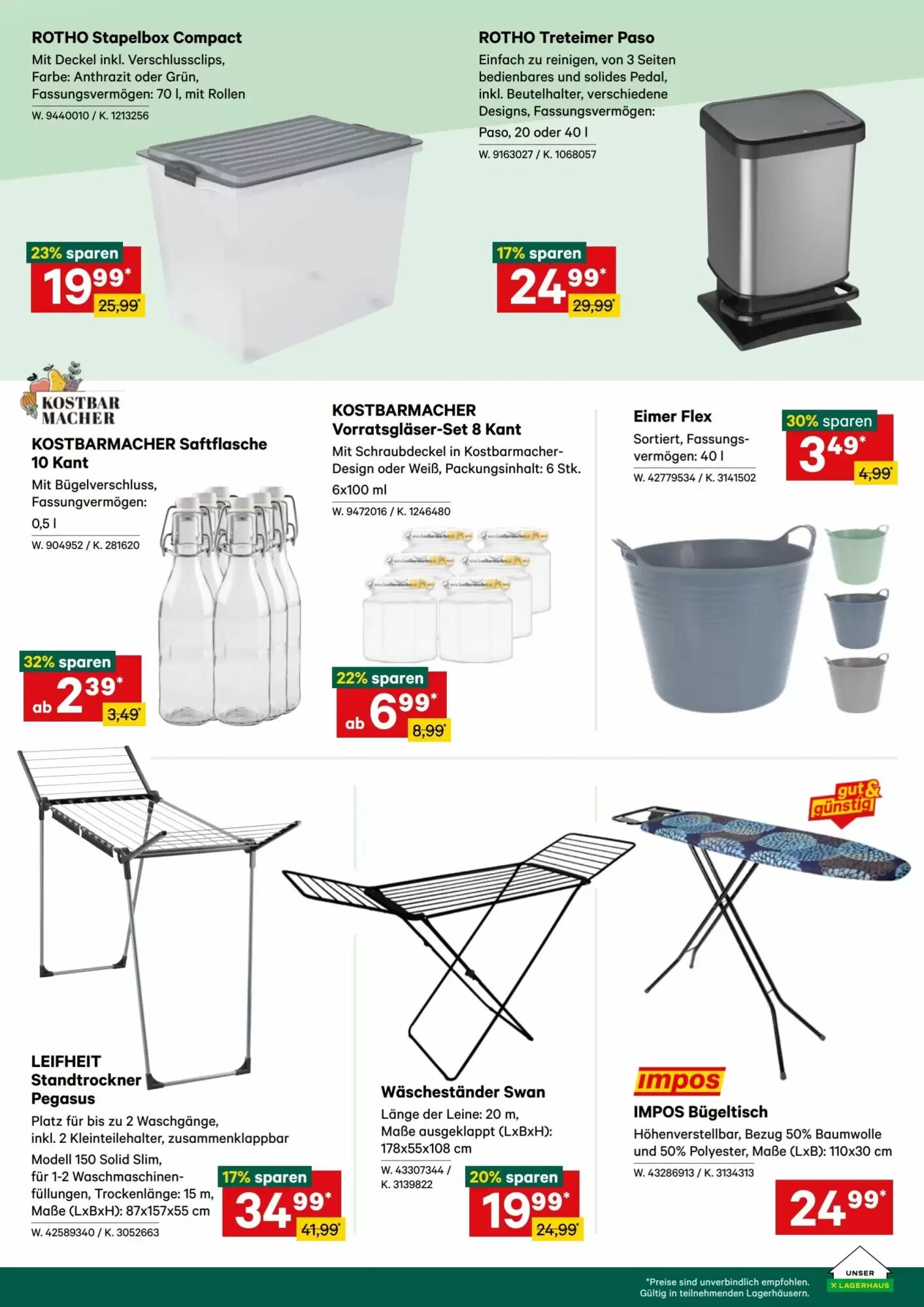 Lagerhaus Flugblatt (ab 20.07.2026) - Angebote und Prospekt - Seite 7