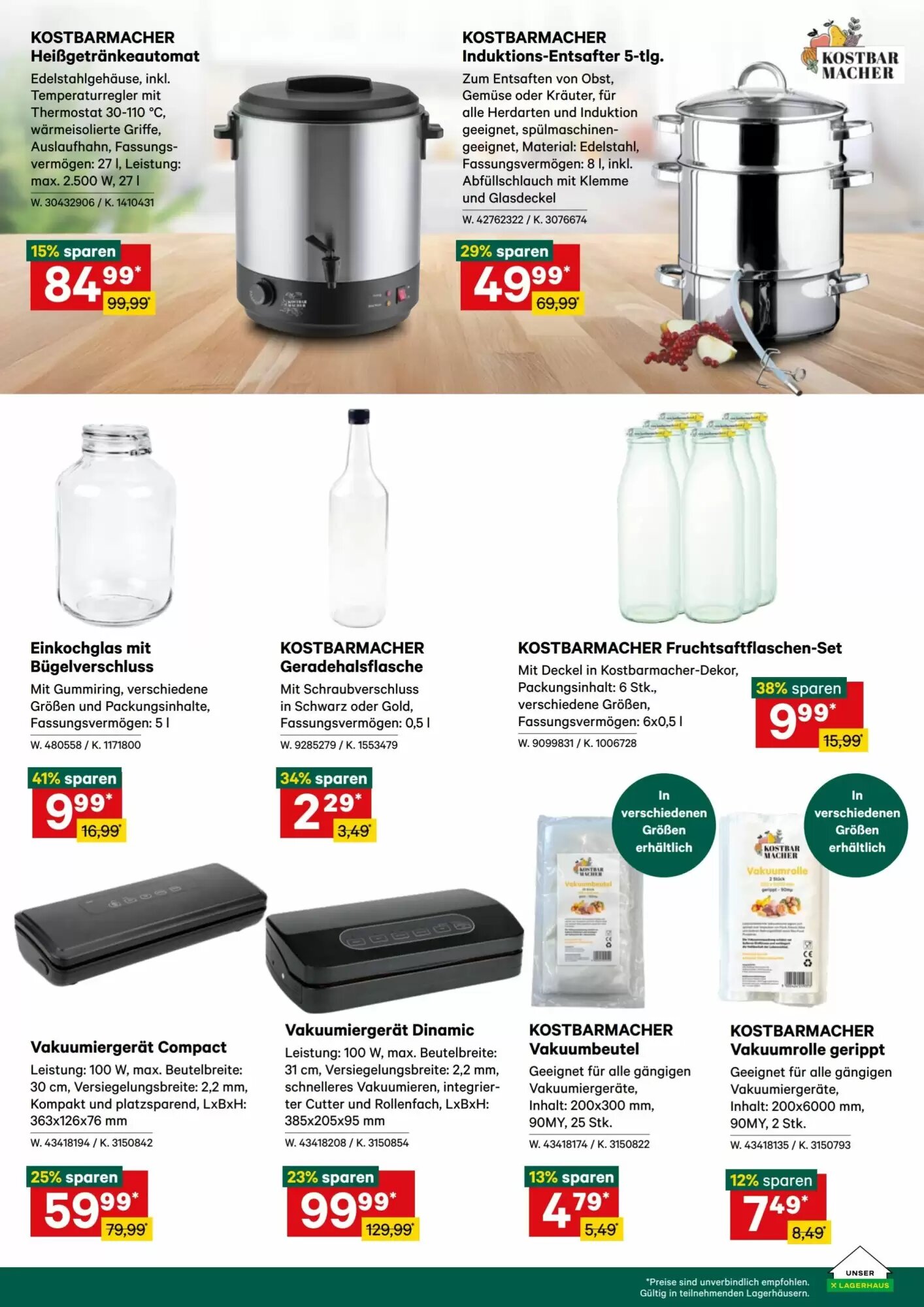 Lagerhaus Flugblatt (ab 20.07.2026) - Angebote und Prospekt - Seite 9