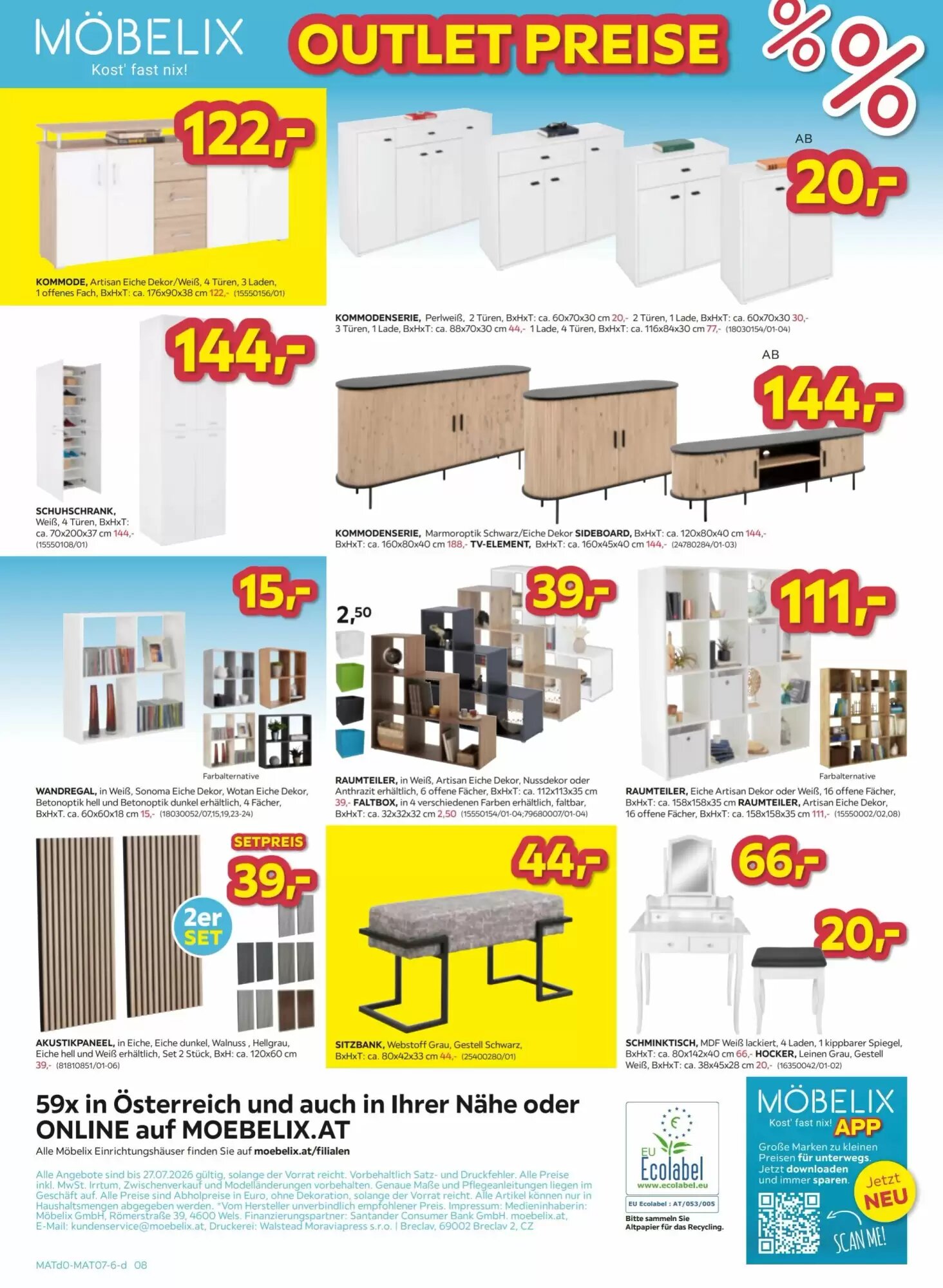 Möbelix Flugblatt (ab 21.07.2026) - Angebote und Prospekt - Seite 8
