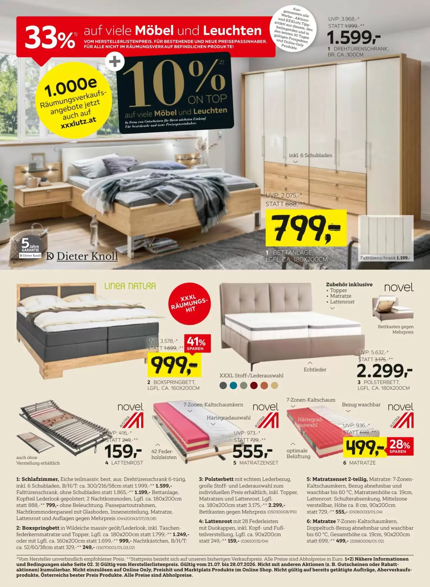 XXXLutz Flugblatt (ab 21.07.2026) - Angebote und Prospekt - Seite 6