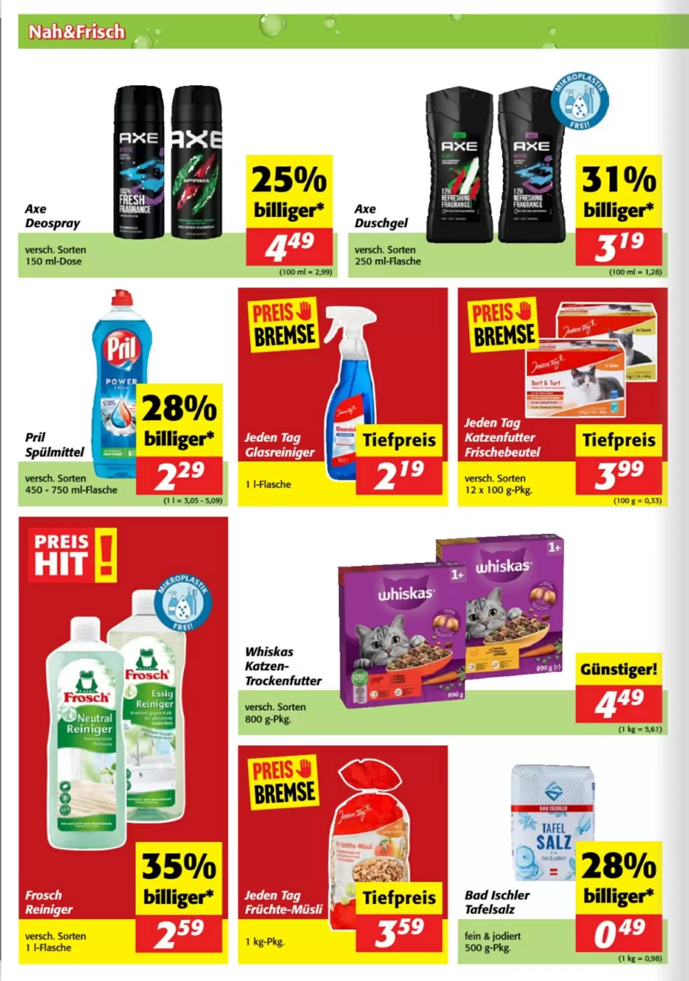 Nah&Frisch Flugblatt (ab 22.07.2026) - Angebote und Prospekt - Seite 4