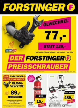 Forstinger Flugblatt (ab 22.07.2026) - Angebote und Prospekt