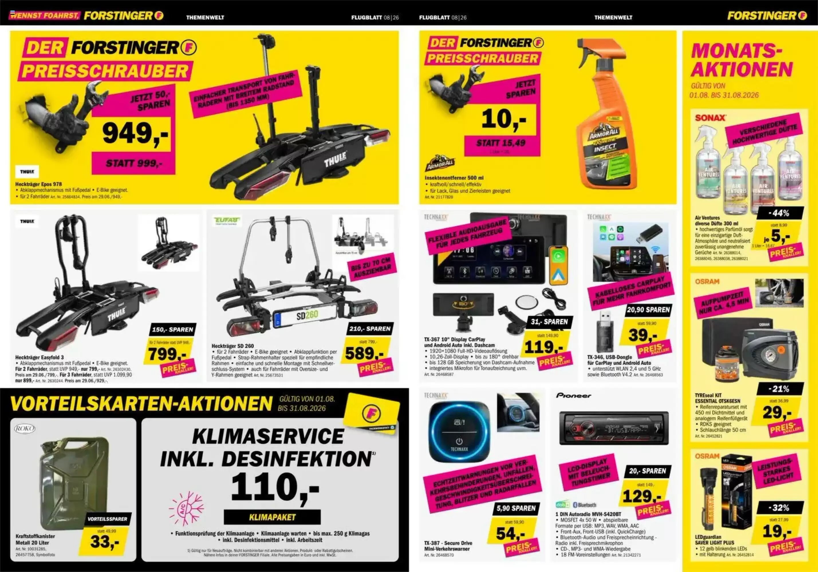 Forstinger Flugblatt (ab 22.07.2026) - Angebote und Prospekt - Seite 2