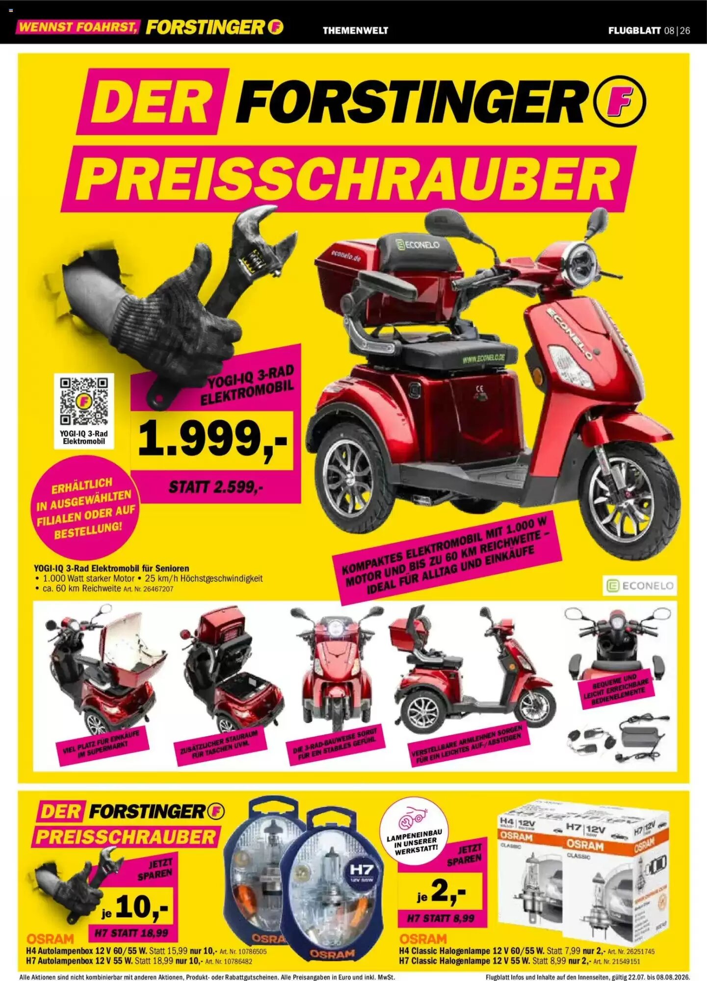 Forstinger Flugblatt (ab 22.07.2026) - Angebote und Prospekt - Seite 7