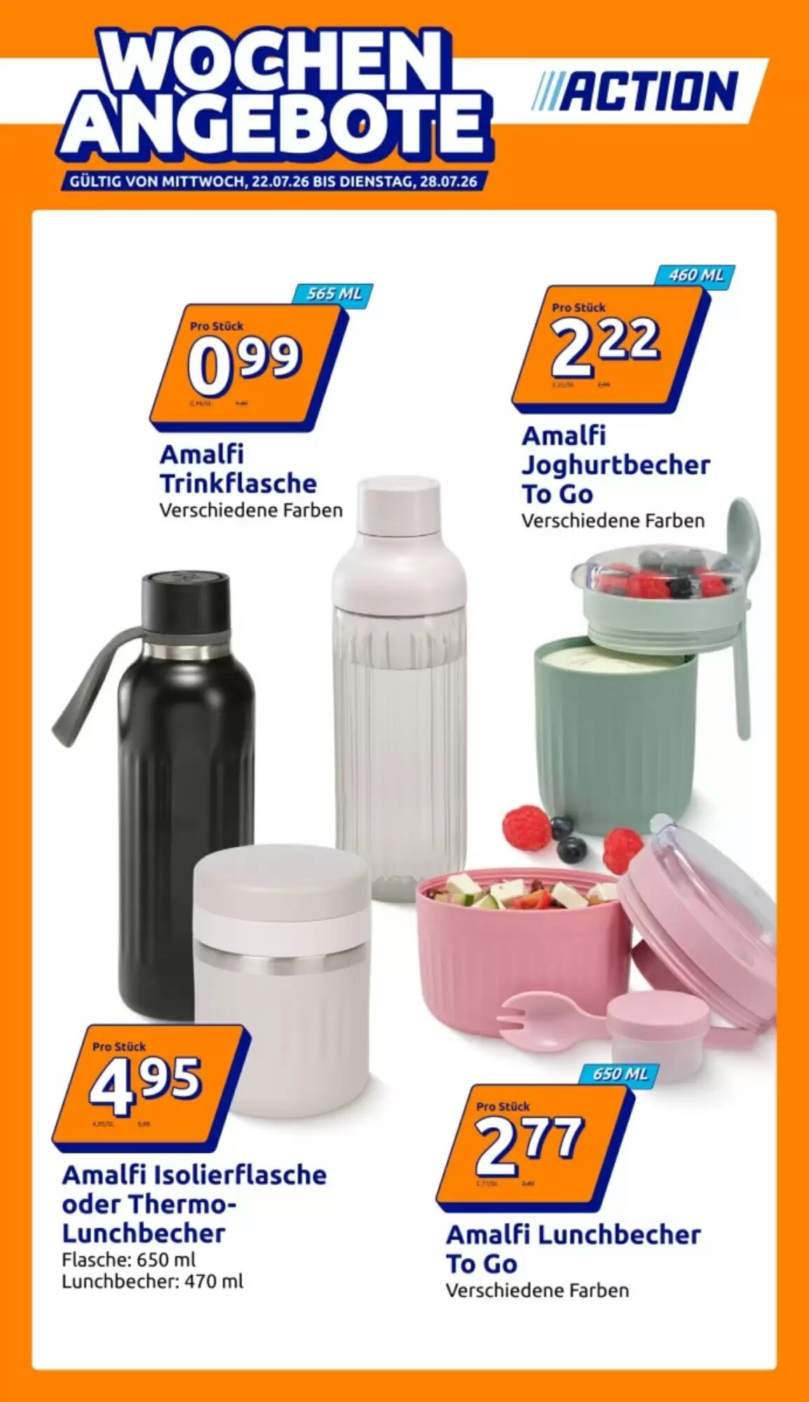 Action Flugblatt (ab 22.07.2026) - Angebote und Prospekt - Seite 1