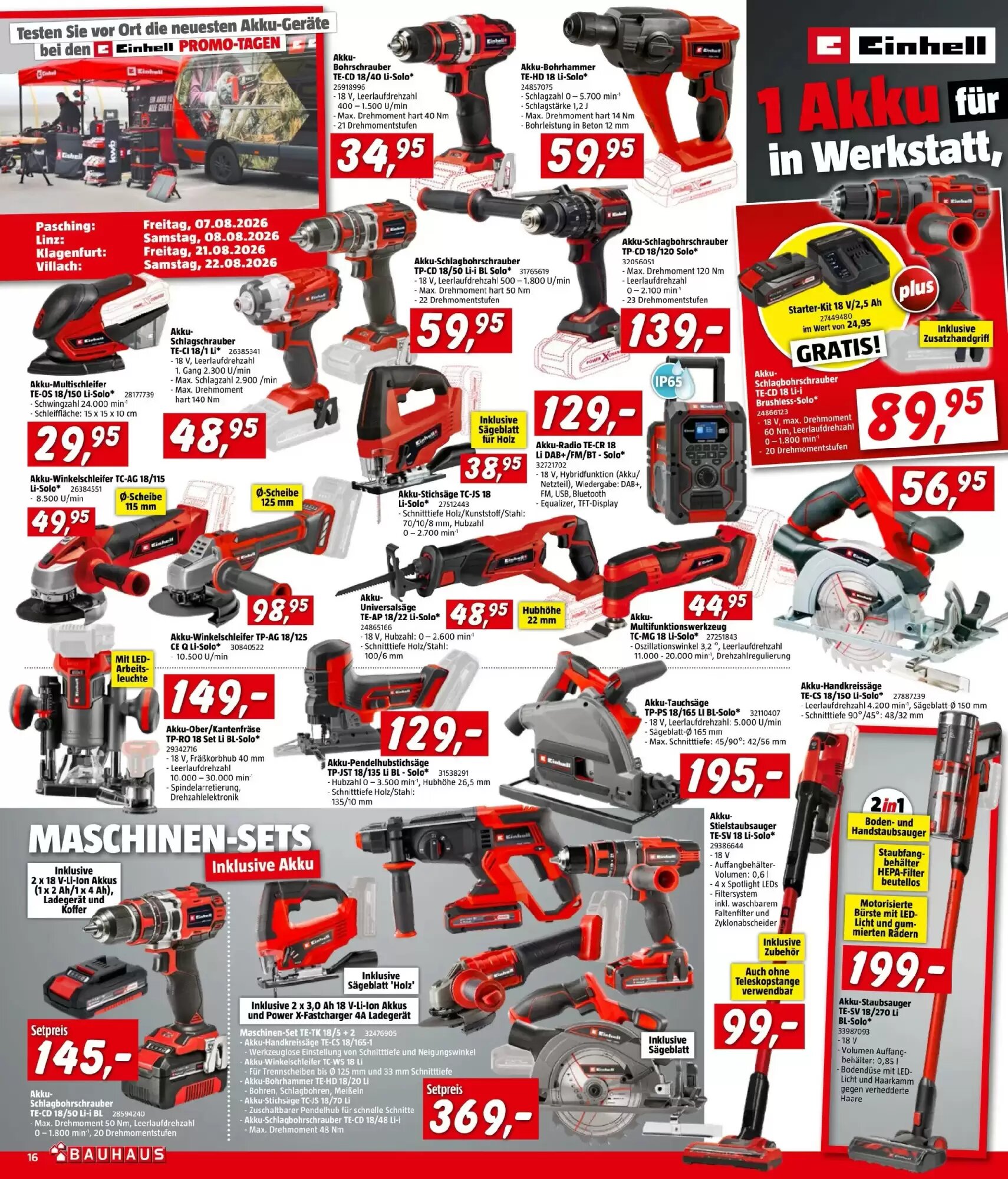 Bauhaus Flugblatt (ab 22.07.2026) - Angebote und Prospekt - Seite 16