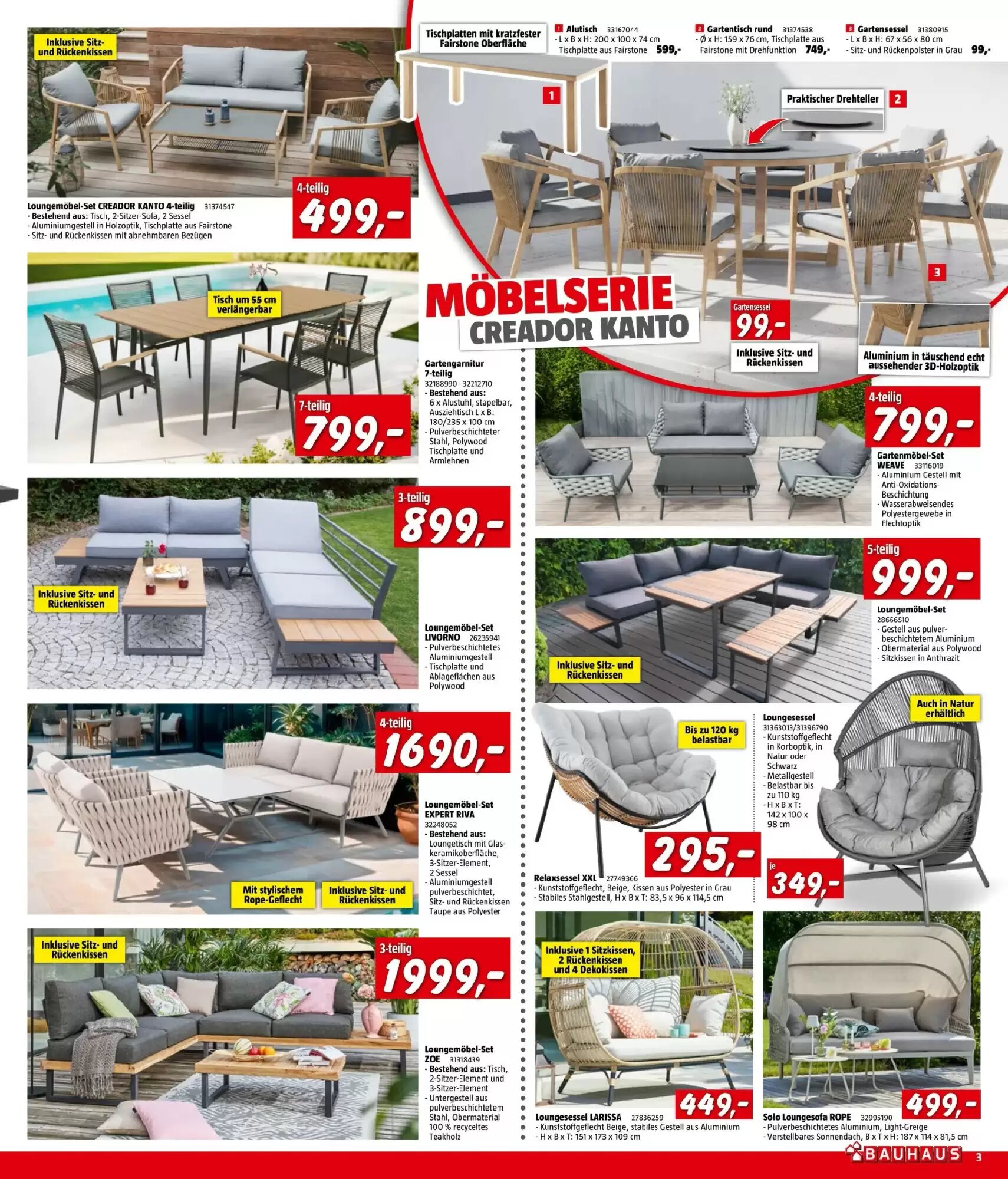 Bauhaus Flugblatt (ab 22.07.2026) - Angebote und Prospekt - Seite 3