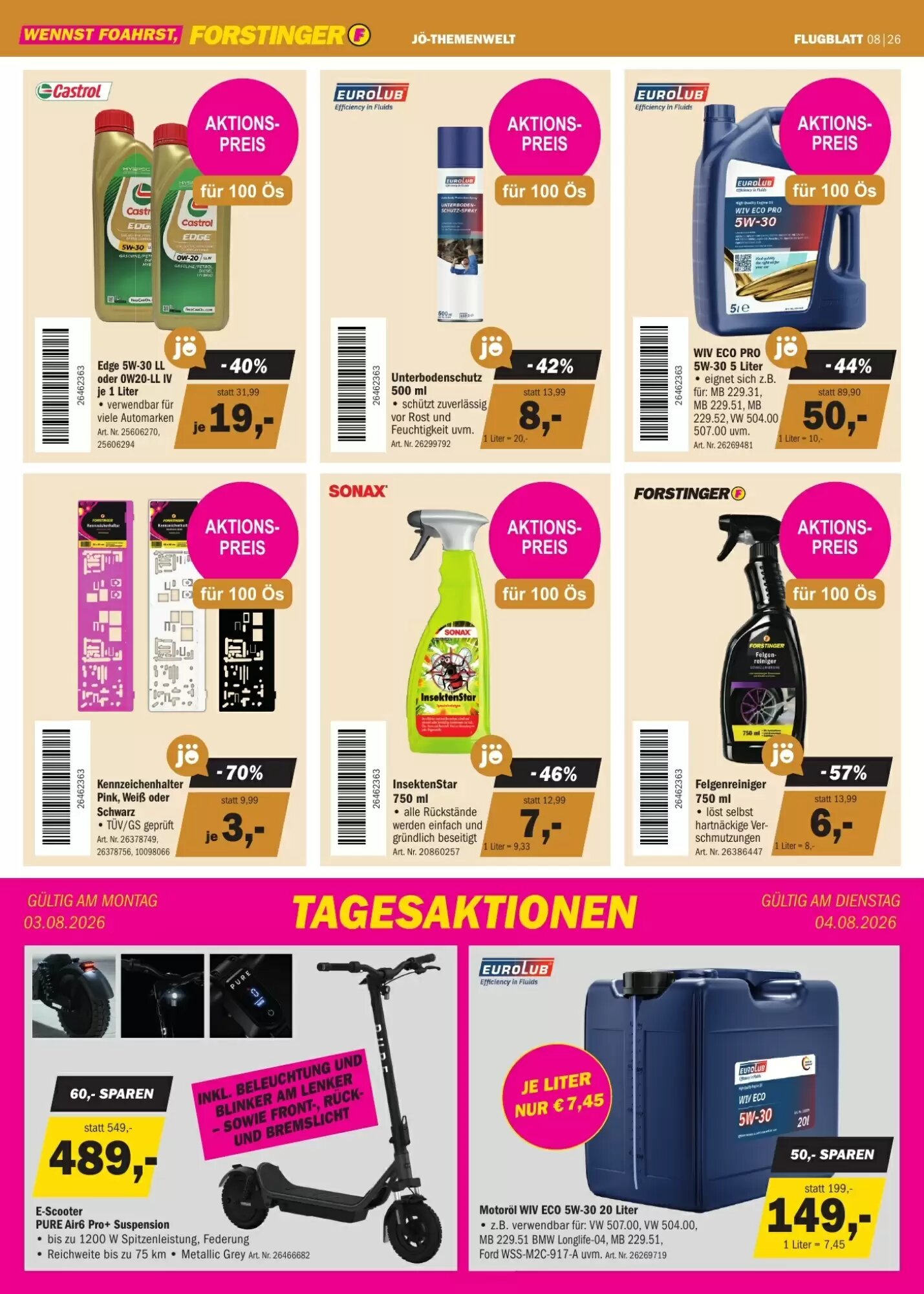 Forstinger Flugblatt (ab 22.07.2026) - Angebote und Prospekt - Seite 10