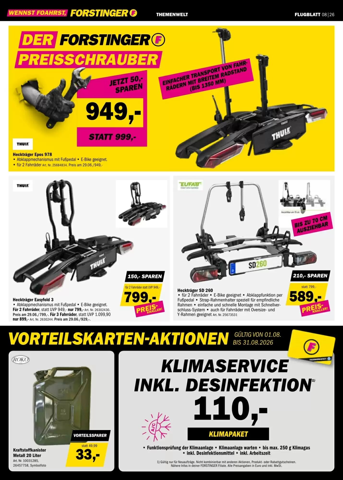 Forstinger Flugblatt (ab 22.07.2026) - Angebote und Prospekt - Seite 2
