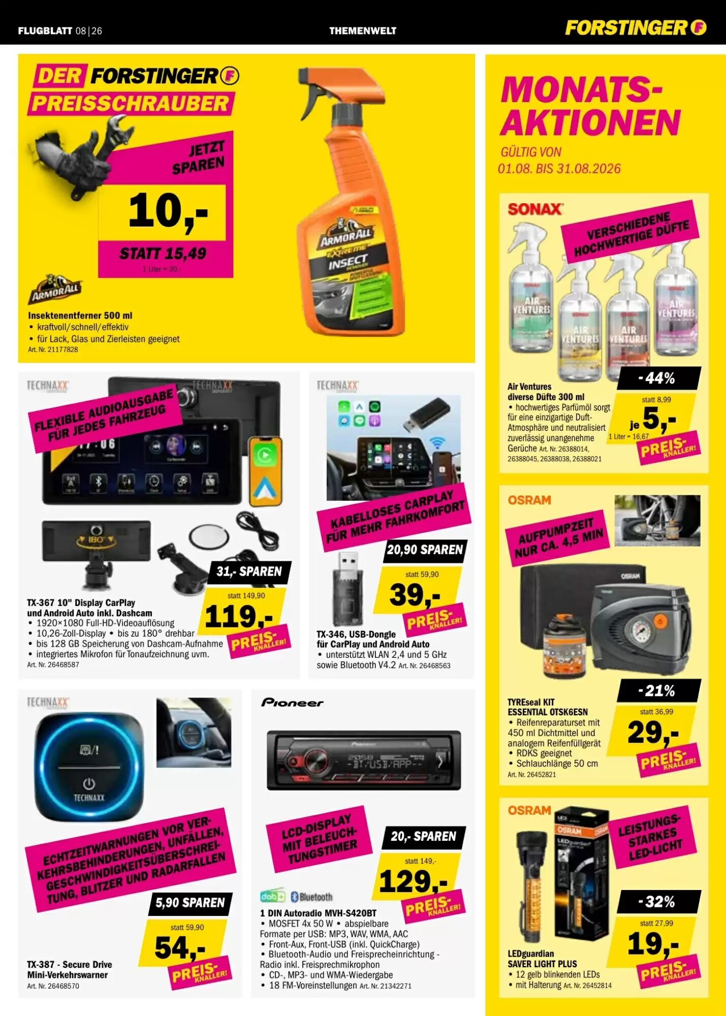Forstinger Flugblatt (ab 22.07.2026) - Angebote und Prospekt - Seite 3