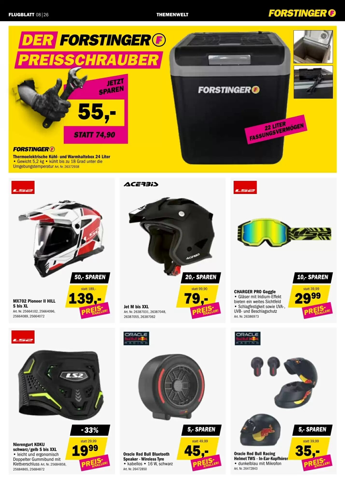 Forstinger Flugblatt (ab 22.07.2026) - Angebote und Prospekt - Seite 7