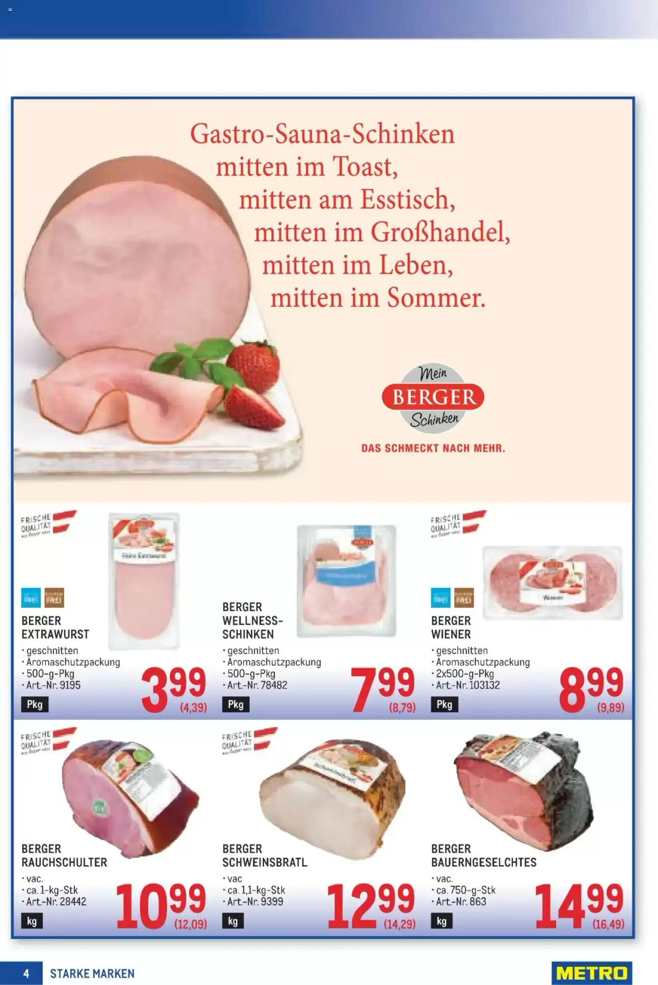 Metro Flugblatt (ab 23.07.2026) - Angebote und Prospekt - Seite 4