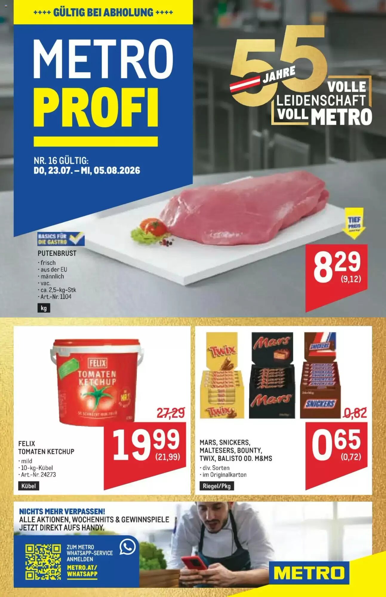 Metro Flugblatt (ab 23.07.2026) - Angebote und Prospekt - Seite 1
