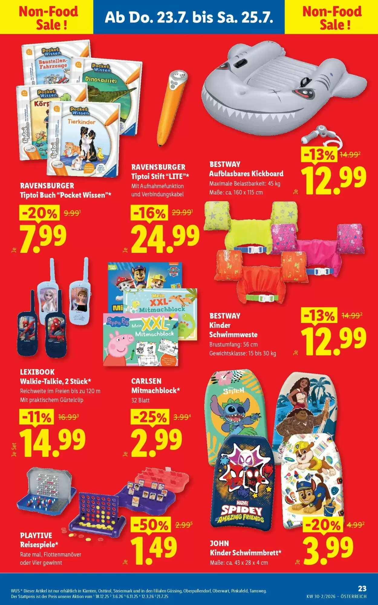Lidl Flugblatt (ab 23.07.2026) - Angebote und Prospekt - Seite 27
