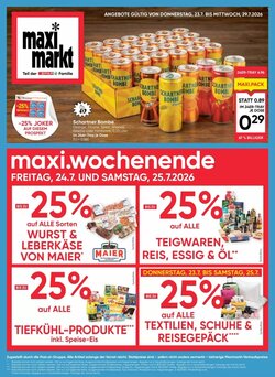 Maximarkt Flugblatt (ab 23.07.2026) - Angebote und Prospekt