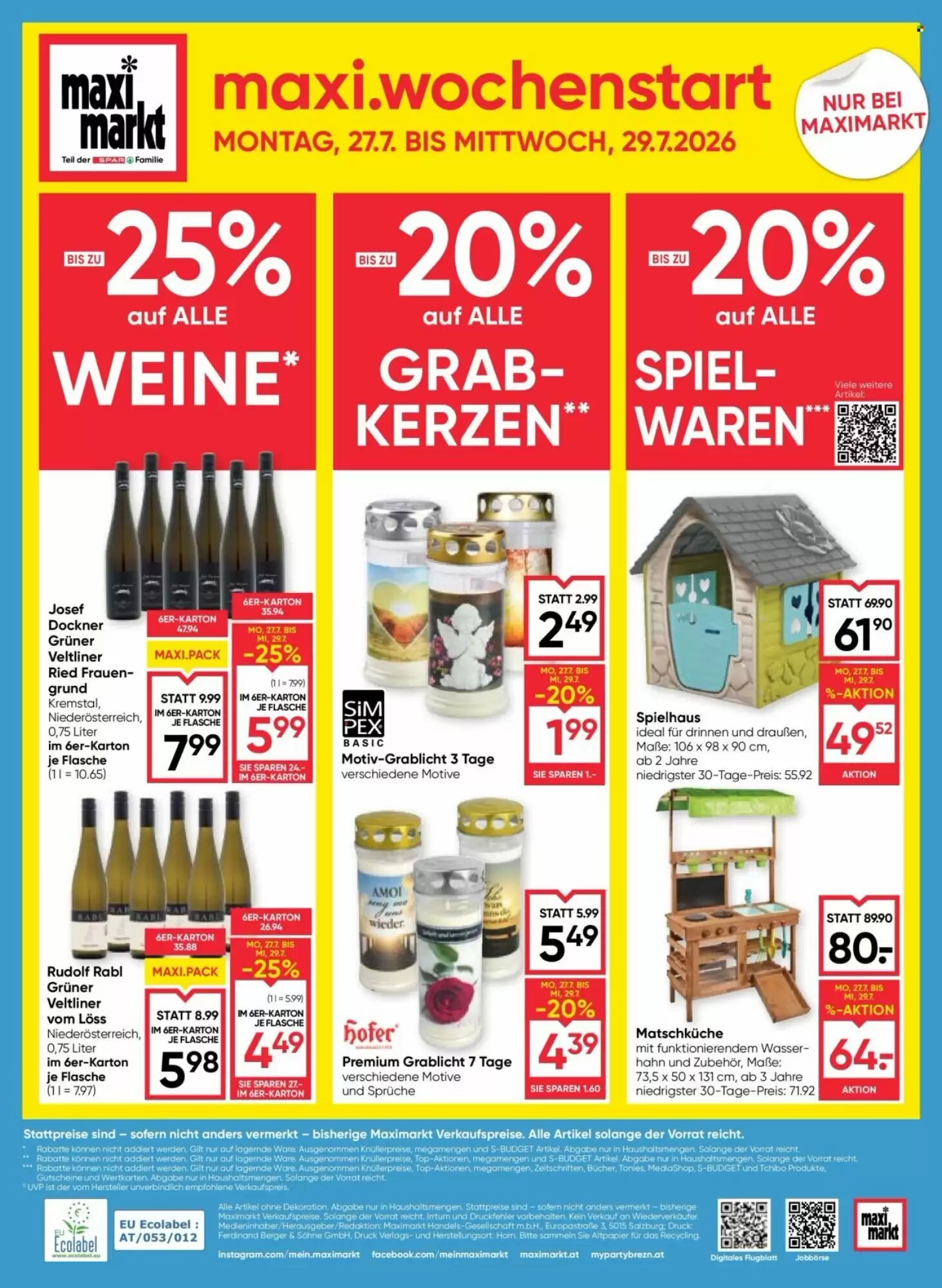 Maximarkt Flugblatt (ab 23.07.2026) - Angebote und Prospekt - Seite 24