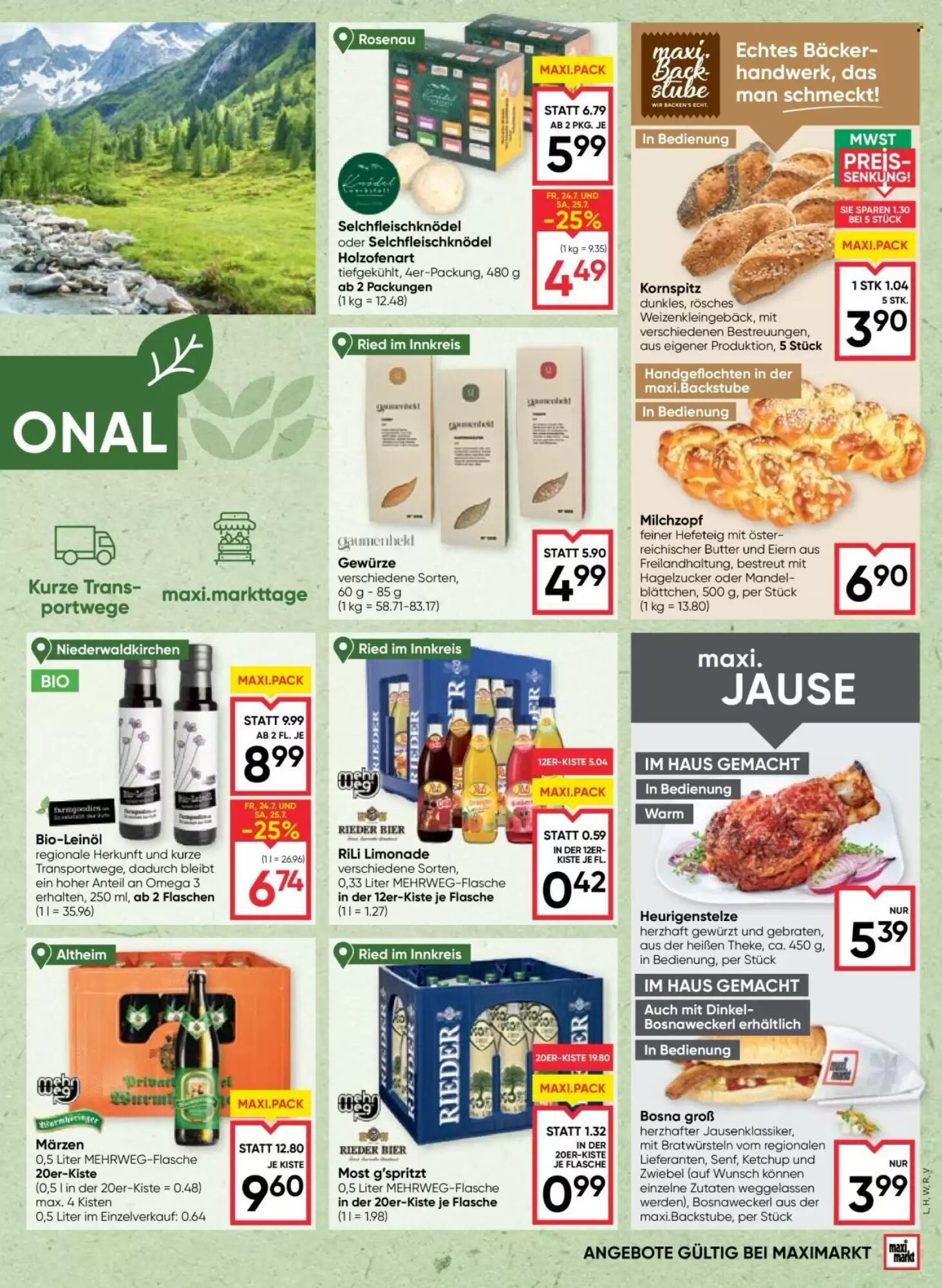 Maximarkt Flugblatt (ab 23.07.2026) - Angebote und Prospekt - Seite 5