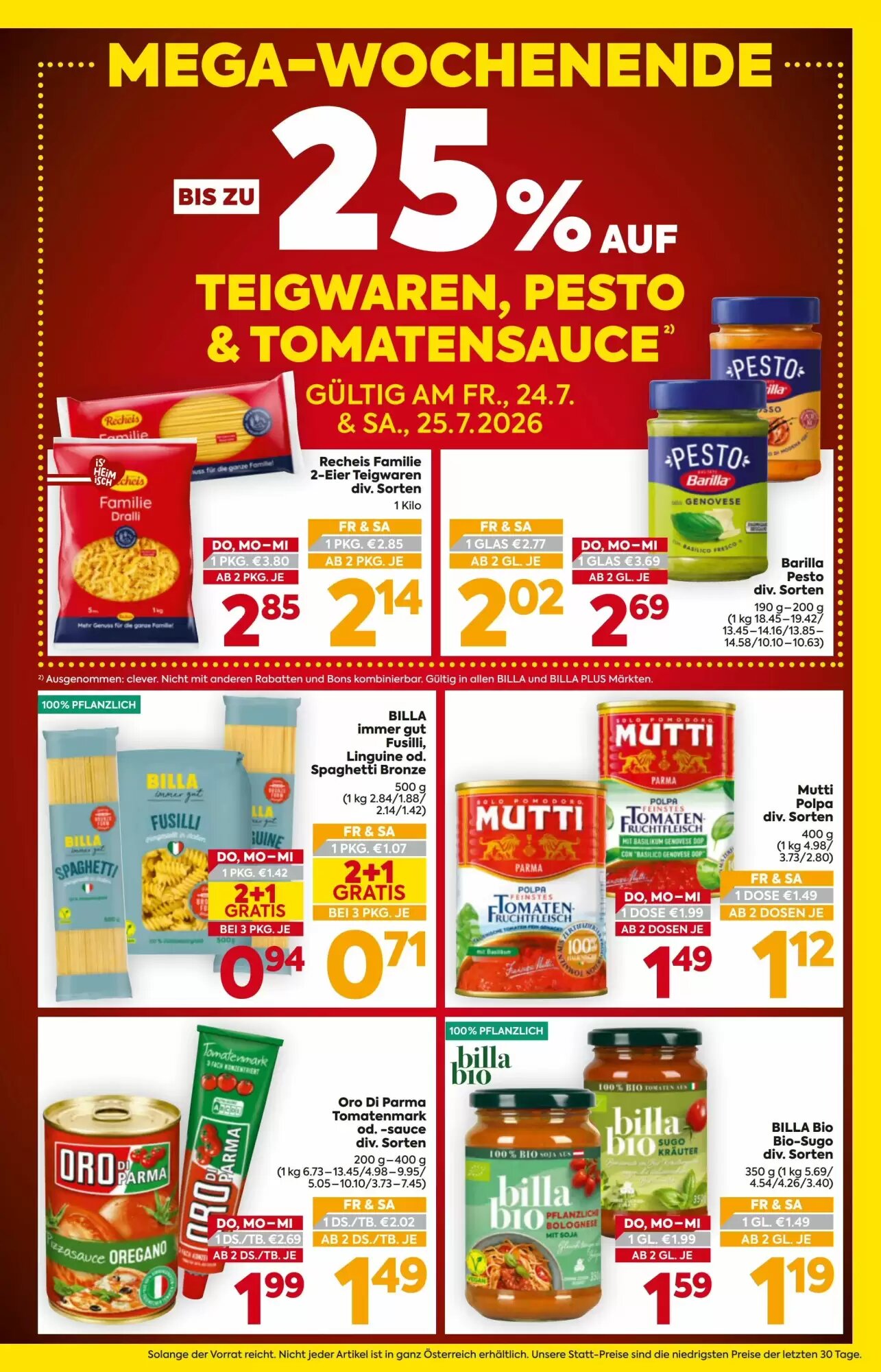 Billa Flugblatt (ab 23.07.2026) - Angebote und Prospekt - Seite 3