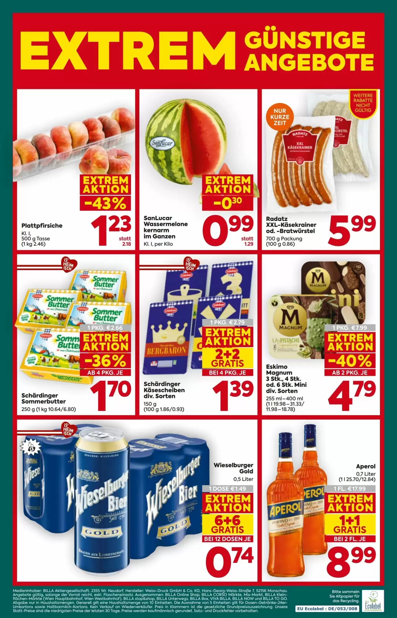 Billa Flugblatt (ab 23.07.2026) - Angebote und Prospekt - Seite 16