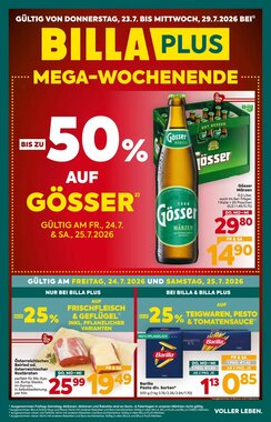 Billa Flugblatt (ab 23.07.2026) - Angebote und Prospekt