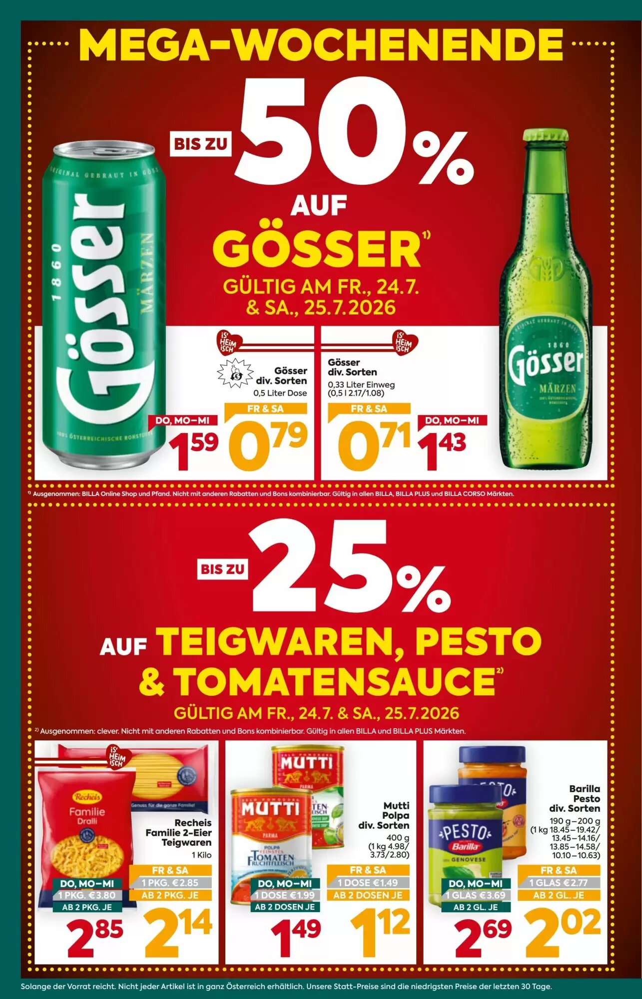 Billa Flugblatt (ab 23.07.2026) - Angebote und Prospekt - Seite 4