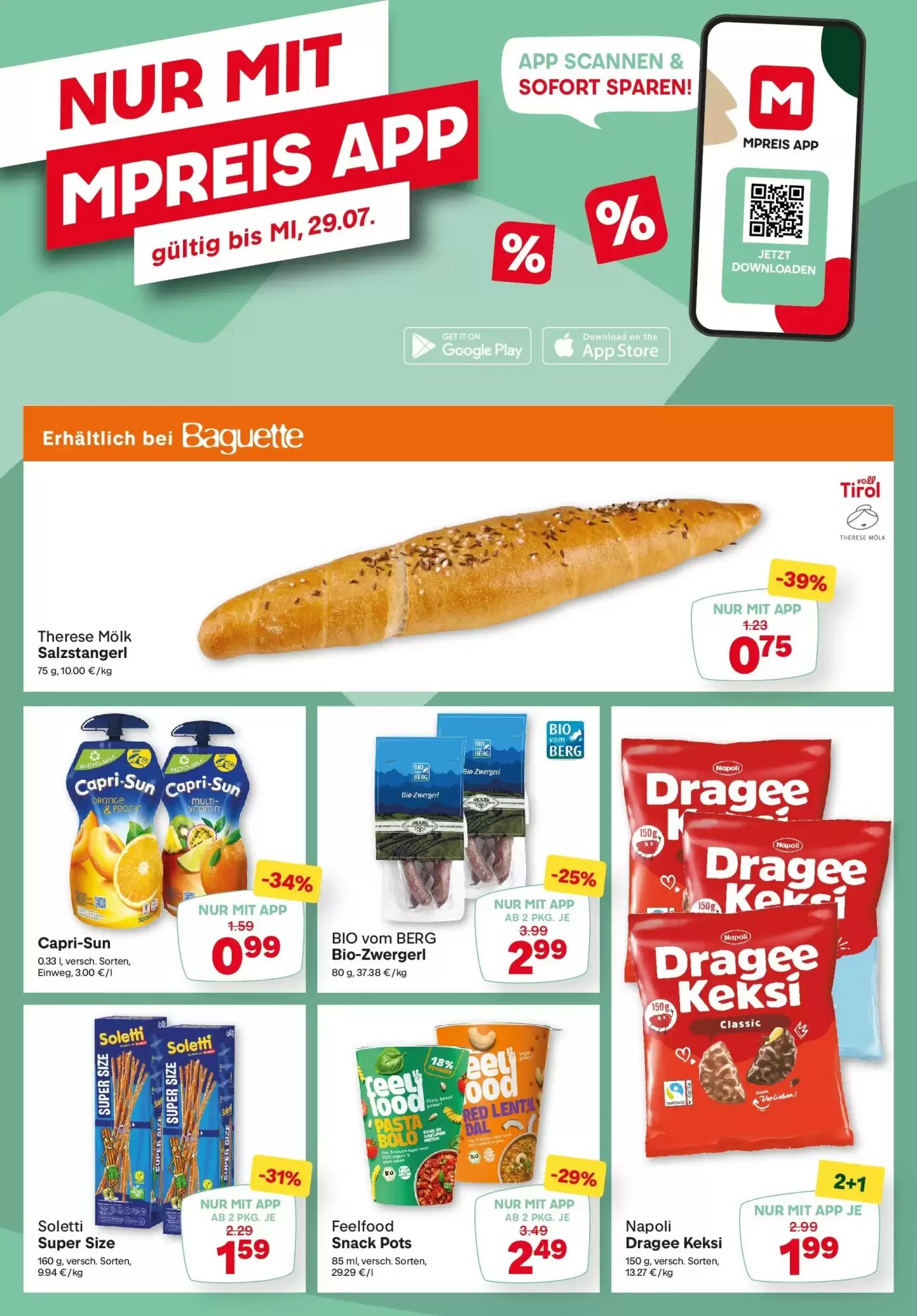 MPreis Flugblatt (ab 23.07.2026) - Angebote und Prospekt - Seite 17