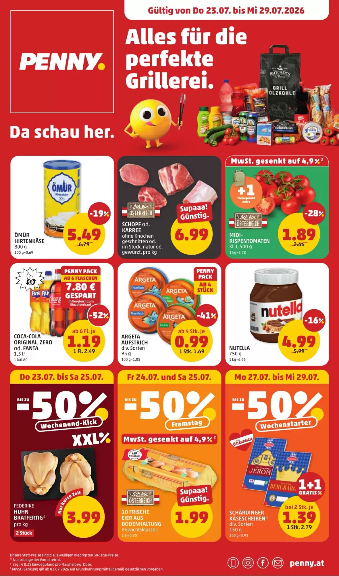 PENNY Flugblatt (ab 23.07.2026) - Angebote und Prospekt - Seite 1