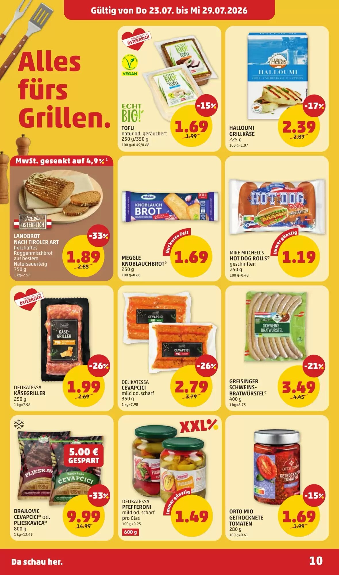 PENNY Flugblatt (ab 23.07.2026) - Angebote und Prospekt - Seite 10