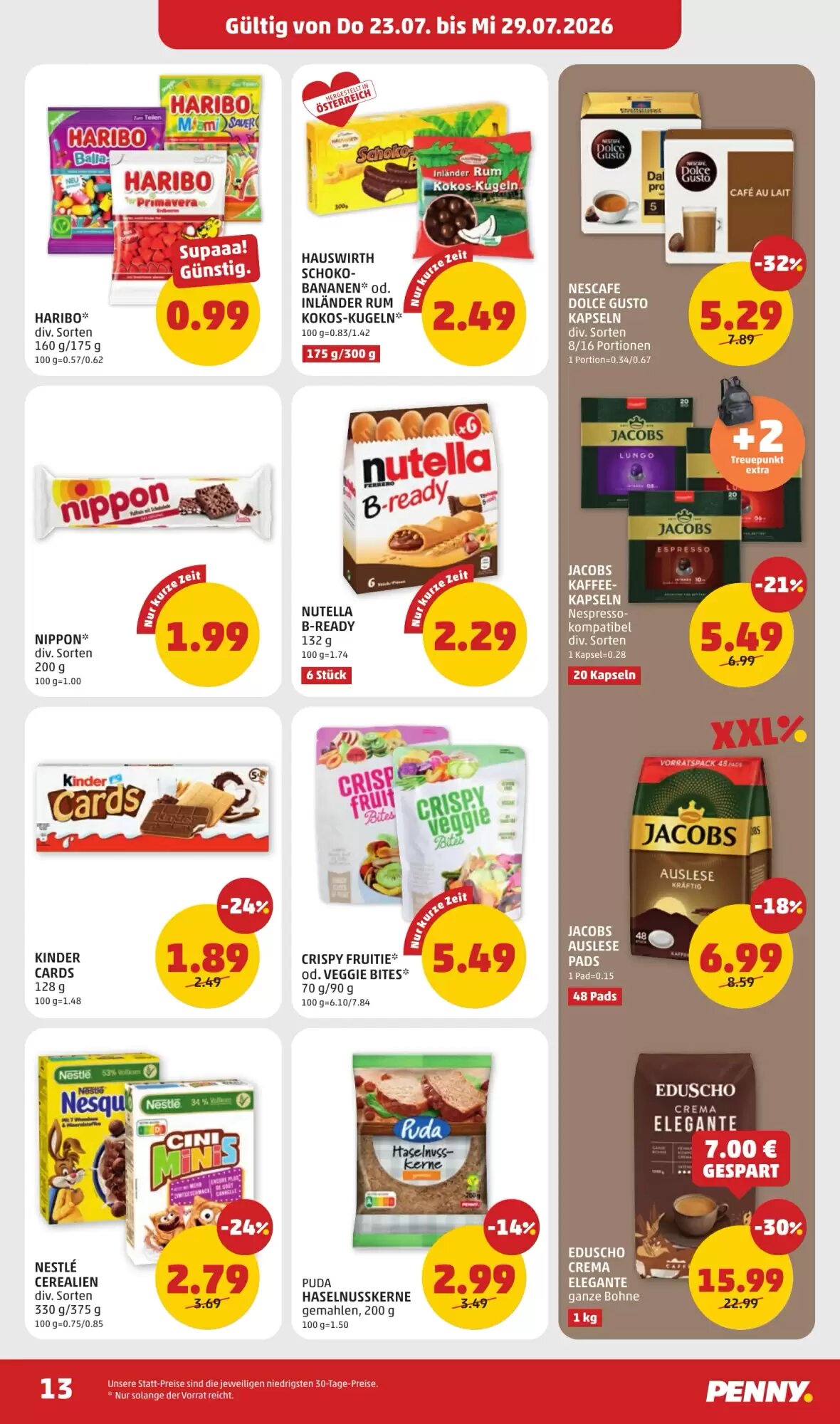 PENNY Flugblatt (ab 23.07.2026) - Angebote und Prospekt - Seite 13