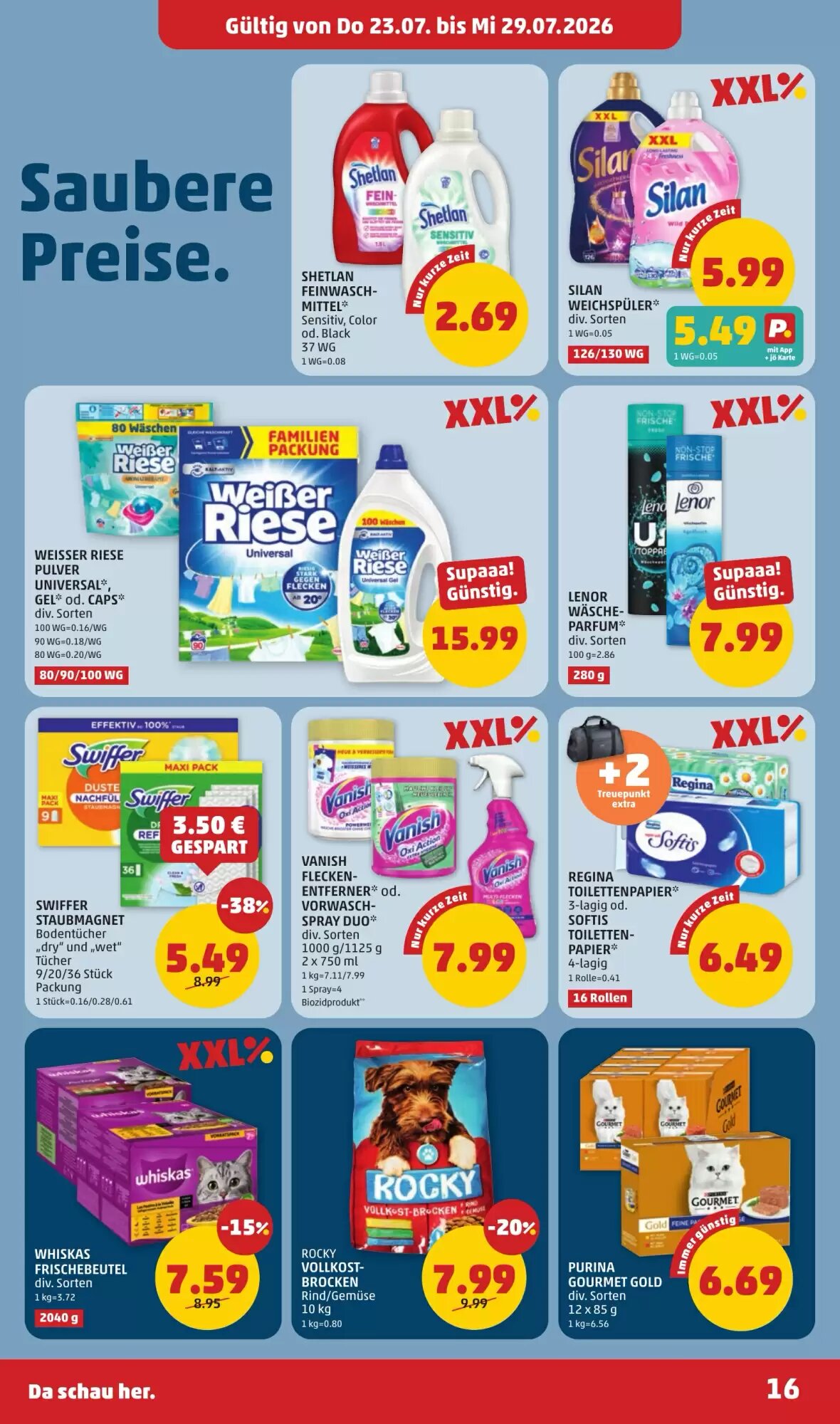 PENNY Flugblatt (ab 23.07.2026) - Angebote und Prospekt - Seite 16