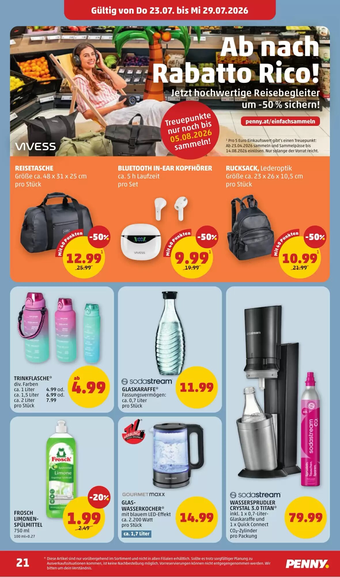 PENNY Flugblatt (ab 23.07.2026) - Angebote und Prospekt - Seite 21