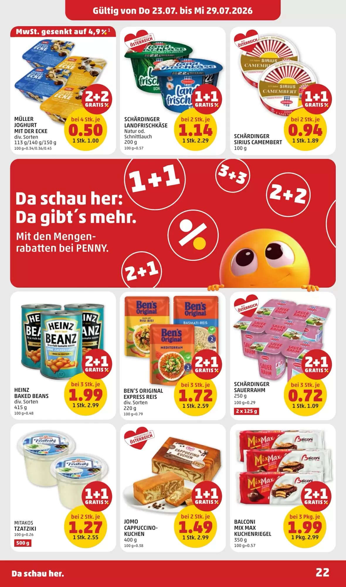 PENNY Flugblatt (ab 23.07.2026) - Angebote und Prospekt - Seite 22