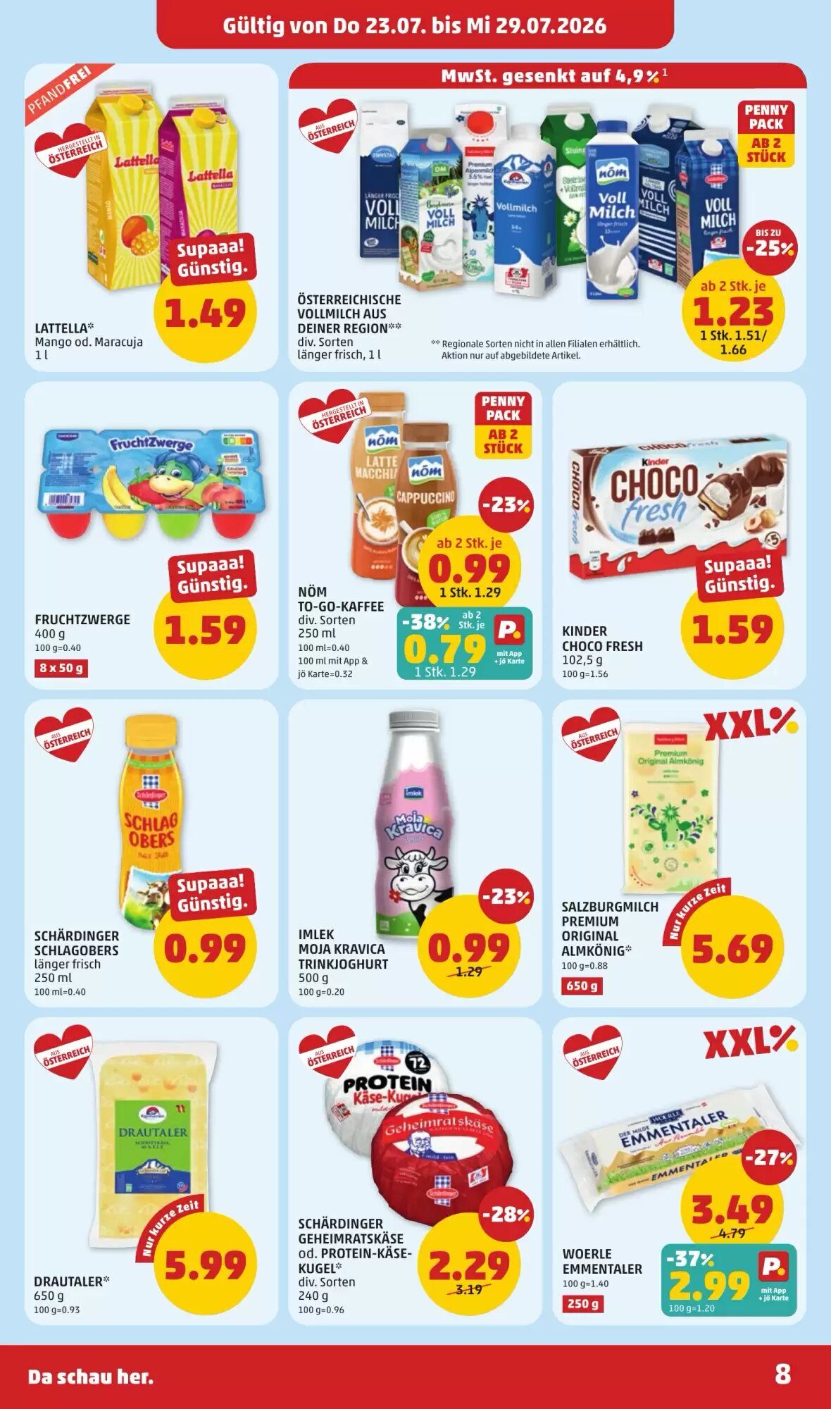 PENNY Flugblatt (ab 23.07.2026) - Angebote und Prospekt - Seite 8