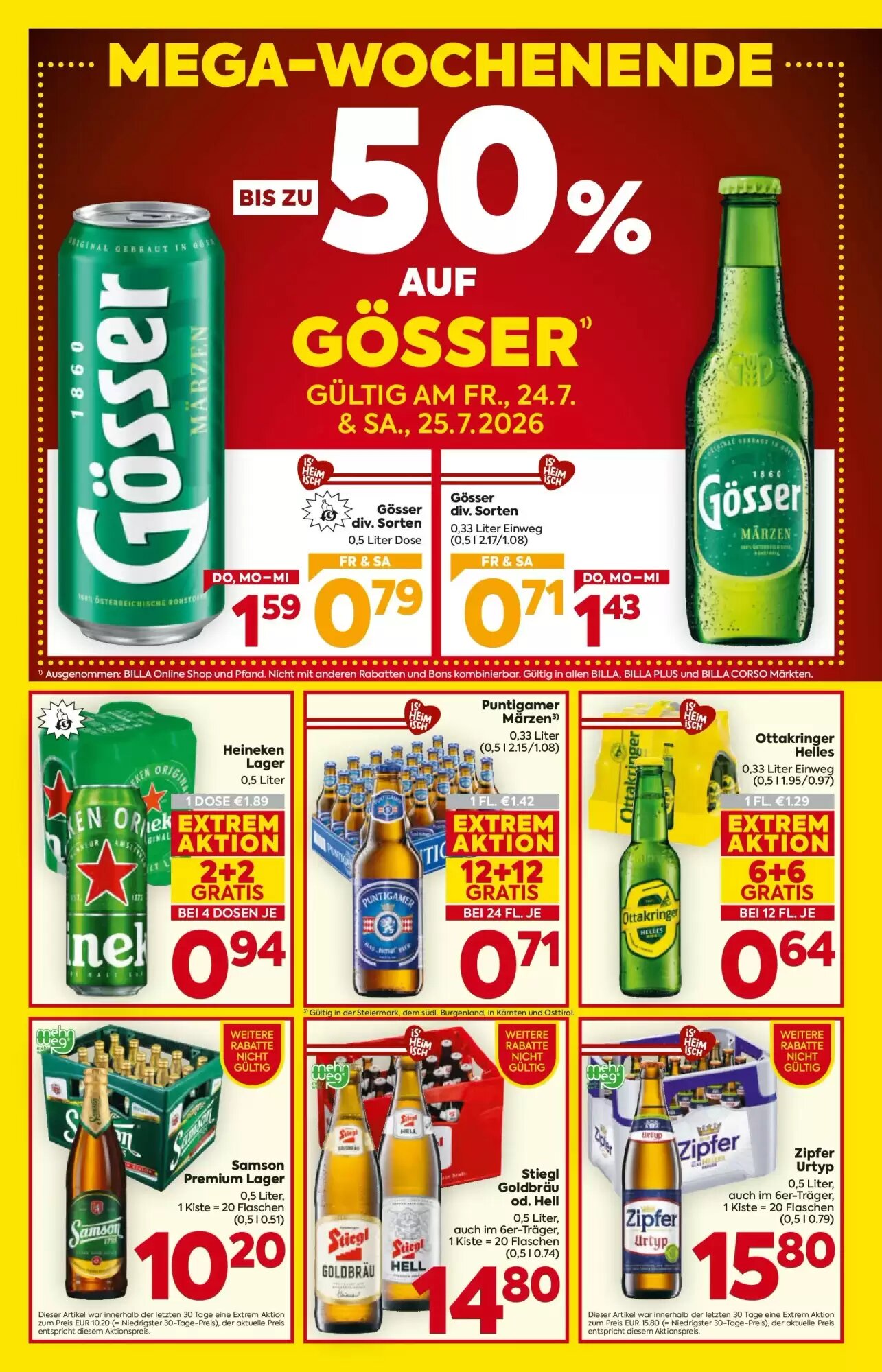 Billa Flugblatt (ab 23.07.2026) - Angebote und Prospekt - Seite 2