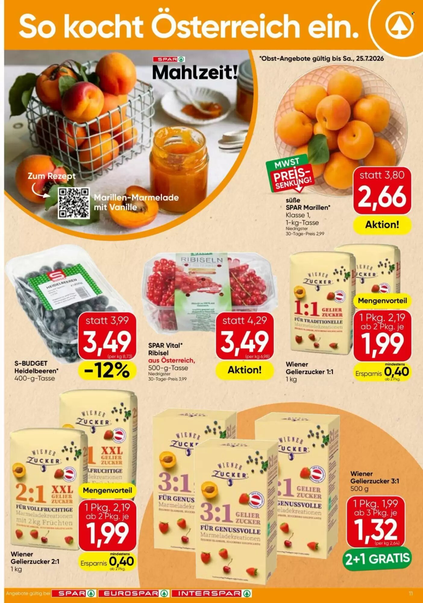 Eurospar Flugblatt (ab 23.07.2026) - Angebote und Prospekt - Seite 11