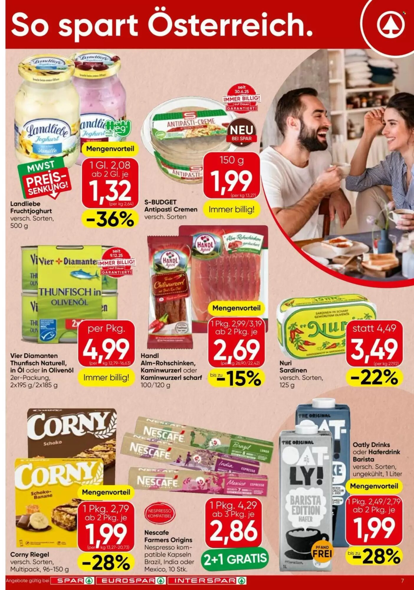 Eurospar Flugblatt (ab 23.07.2026) - Angebote und Prospekt - Seite 7
