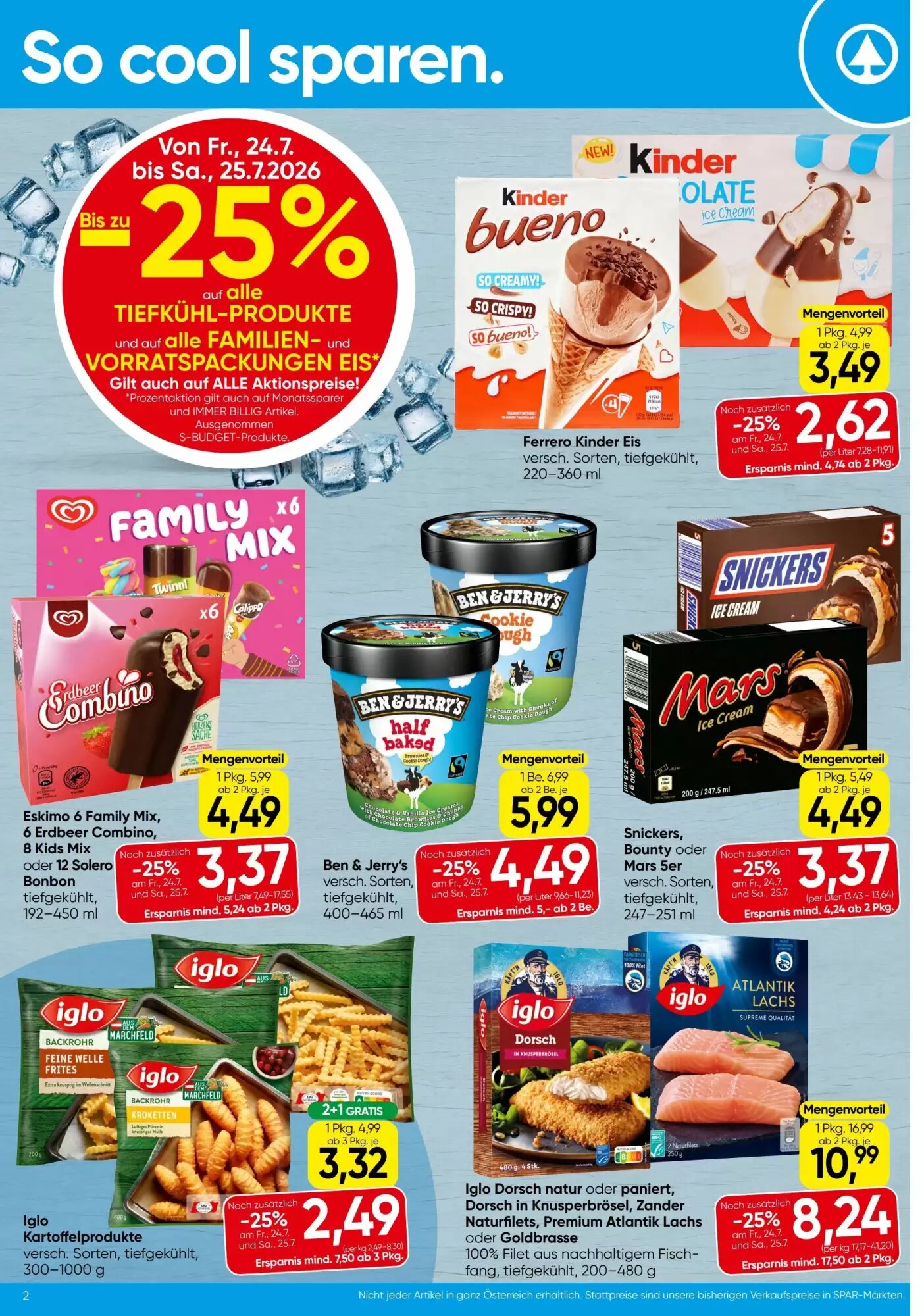 Spar Flugblatt (ab 23.07.2026) - Angebote und Prospekt - Seite 2