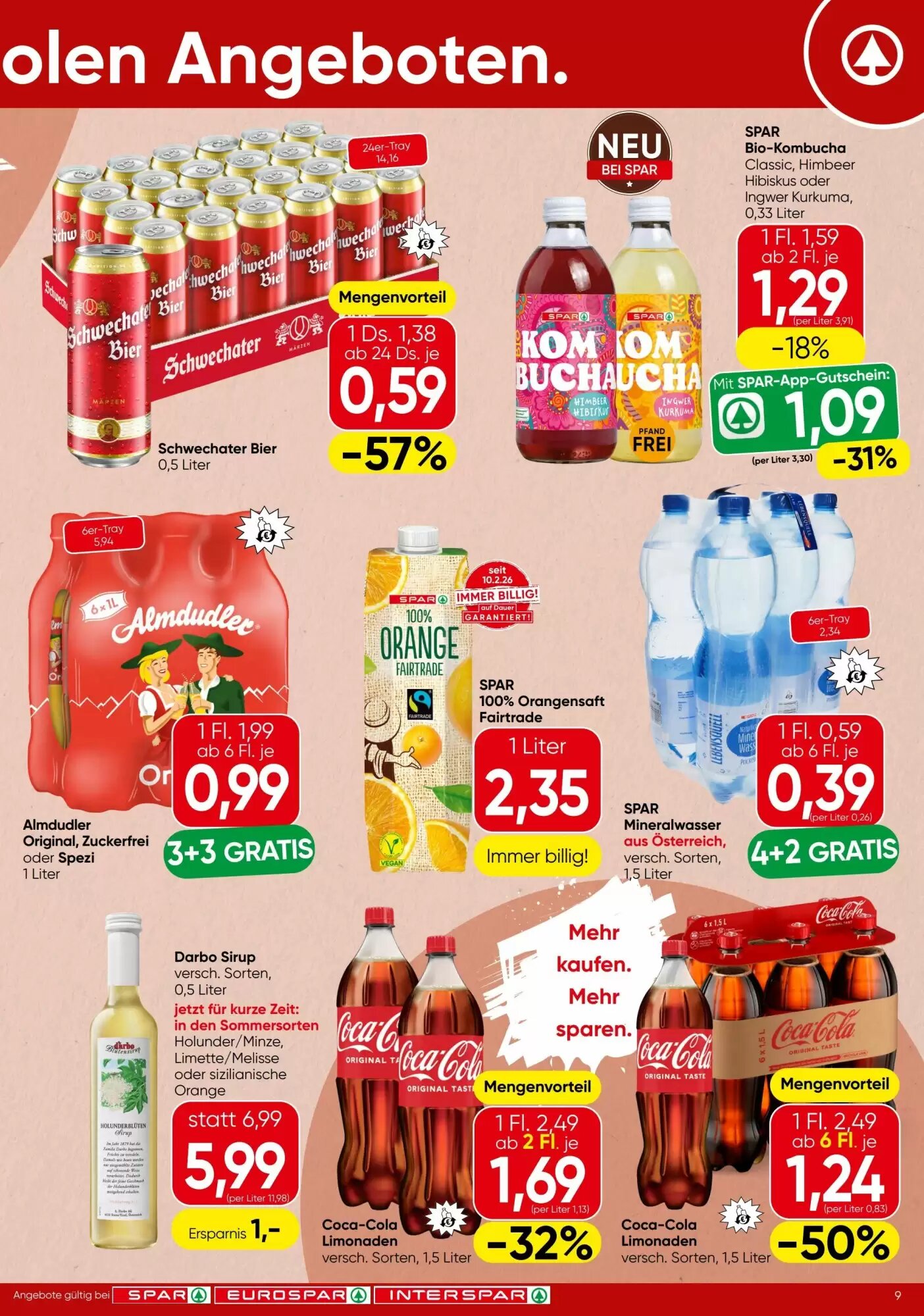 Spar Flugblatt (ab 23.07.2026) - Angebote und Prospekt - Seite 9