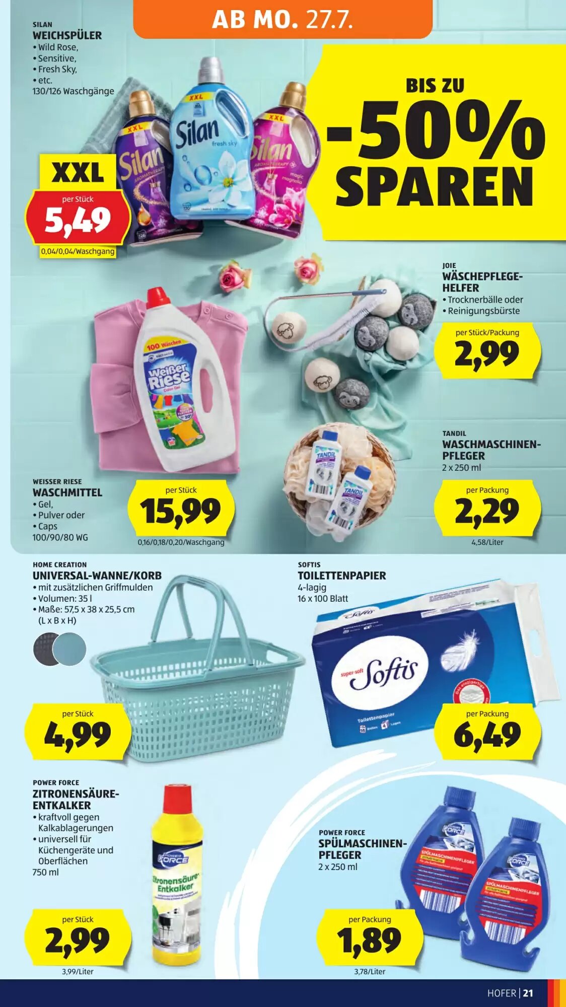Hofer Flugblatt (ab 24.07.2026) - Angebote und Prospekt - Seite 31