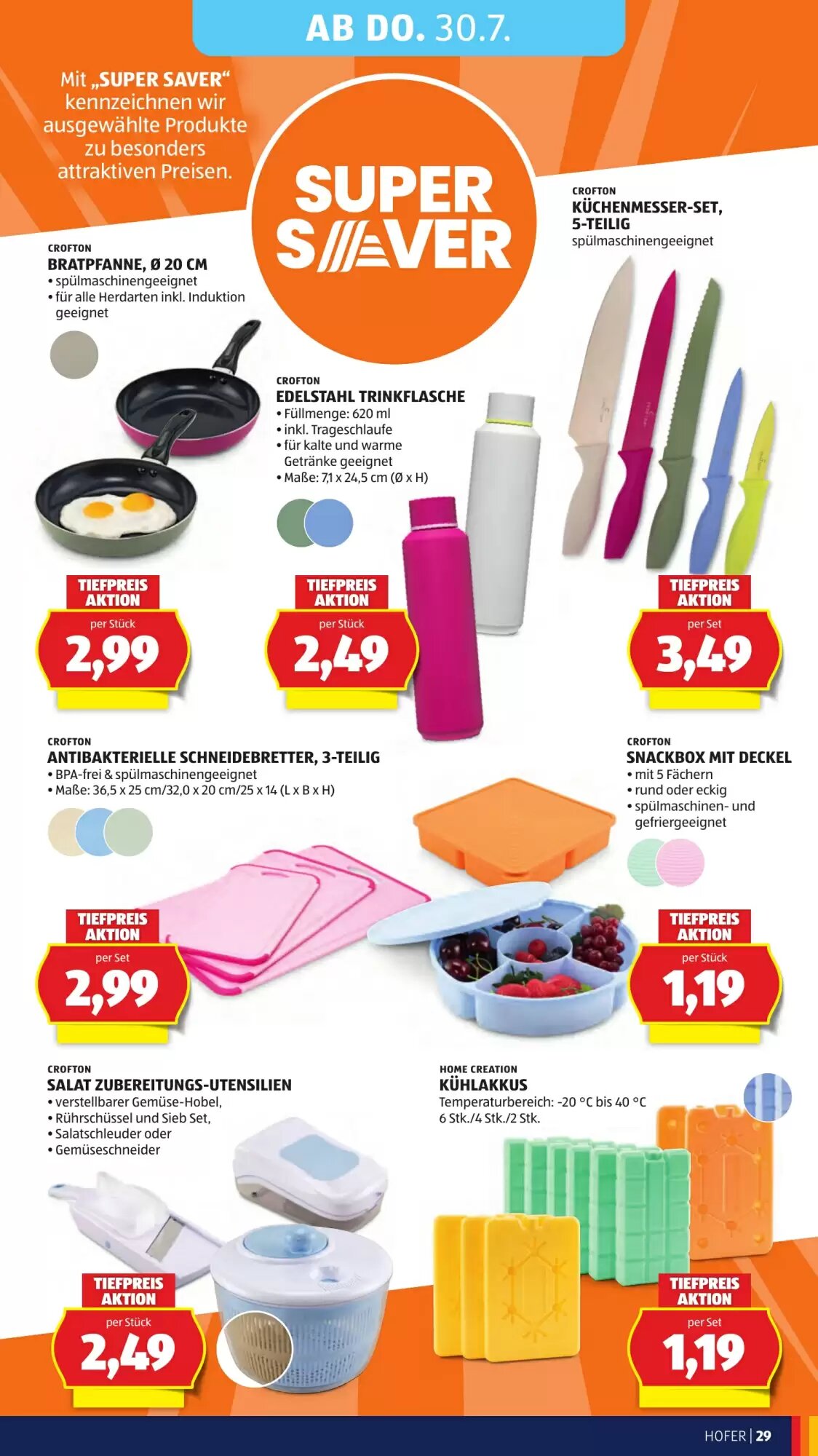 Hofer Flugblatt (ab 24.07.2026) - Angebote und Prospekt - Seite 39