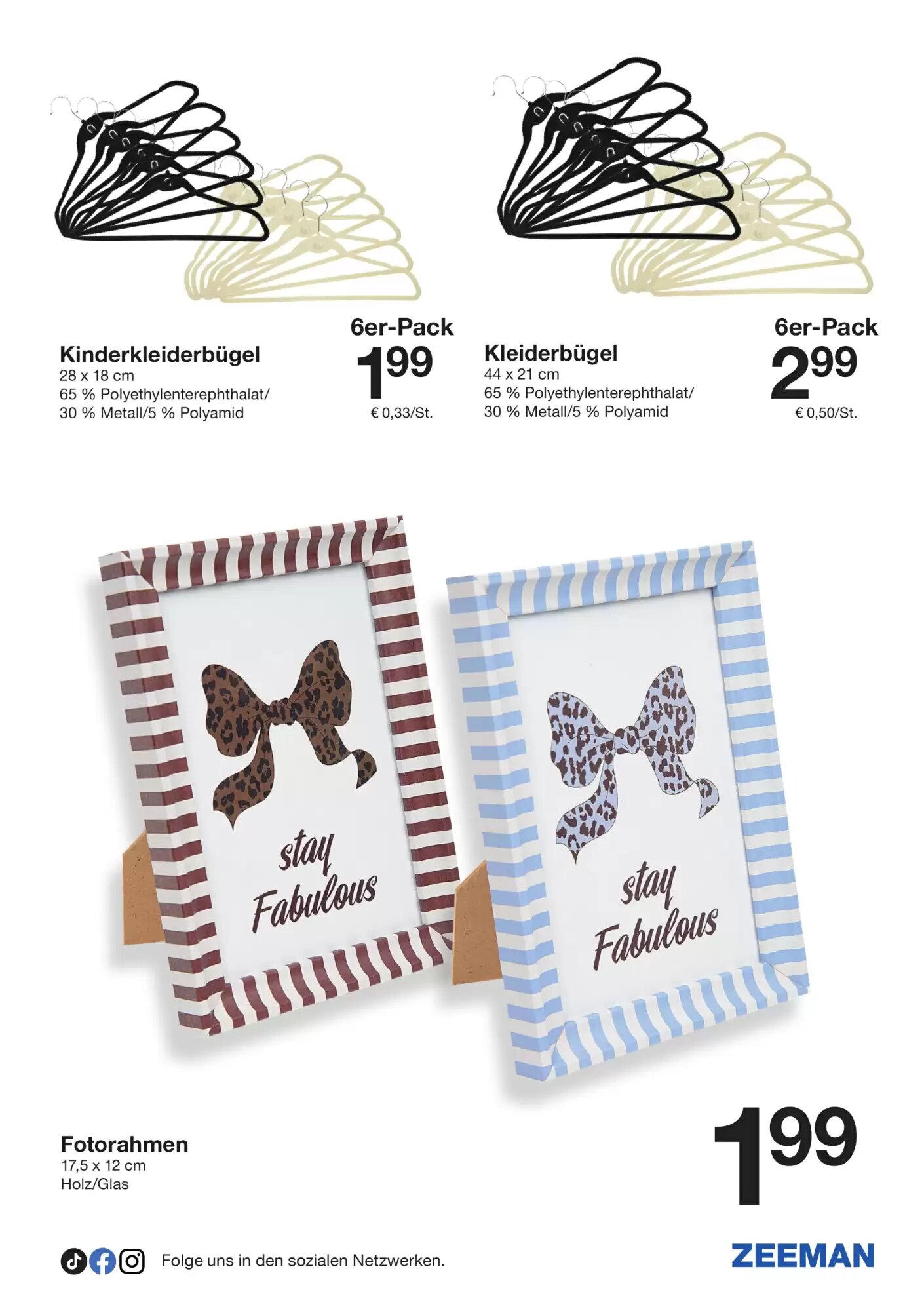 Zeeman Flugblatt (ab 25.07.2026) - Angebote und Prospekt - Seite 9