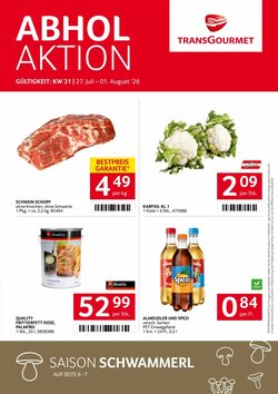 Transgourmet Flugblatt (ab 27.07.2026) - Angebote und Prospekt