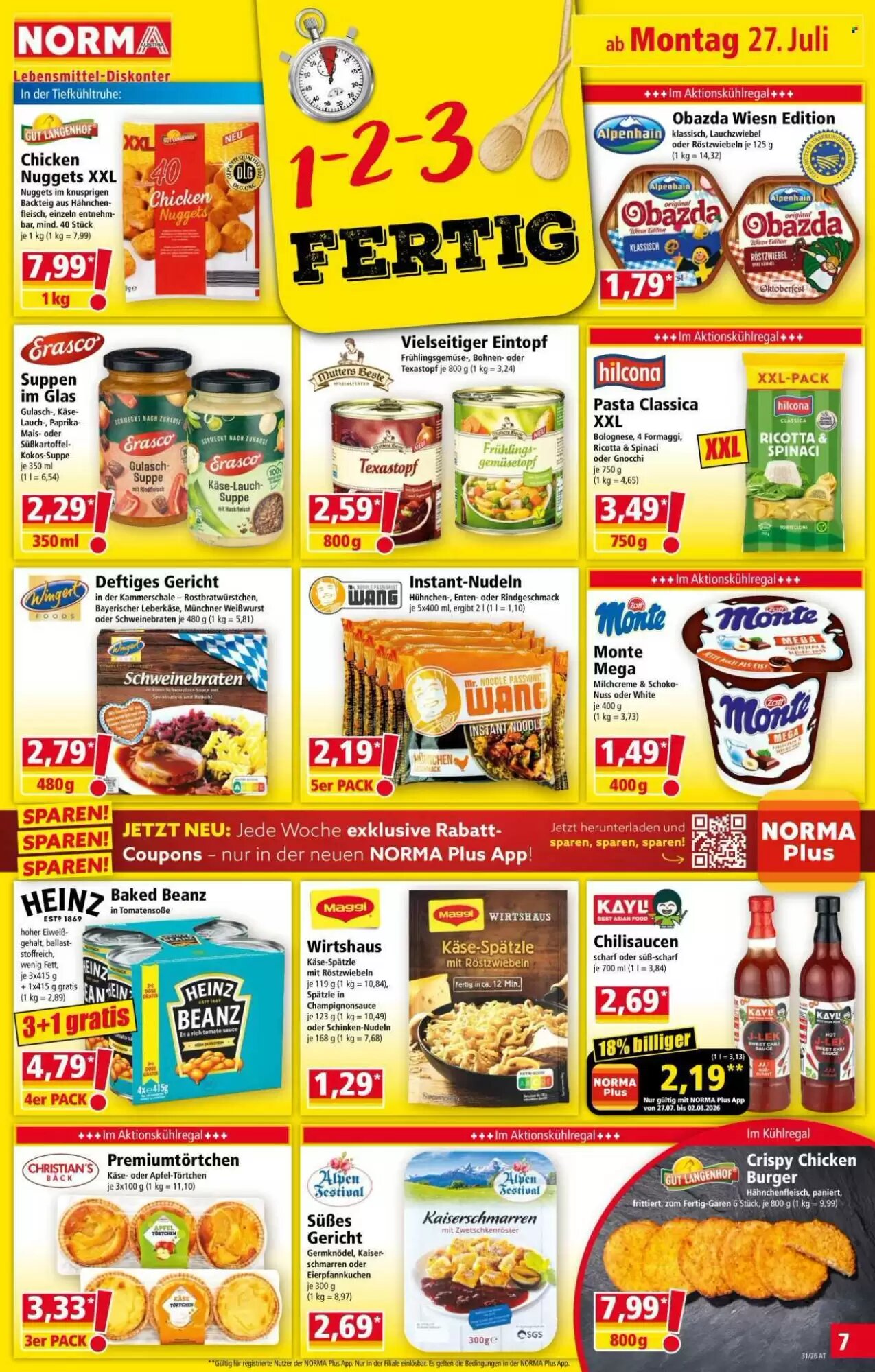 Norma Flugblatt (ab 27.07.2026) - Angebote und Prospekt - Seite 7