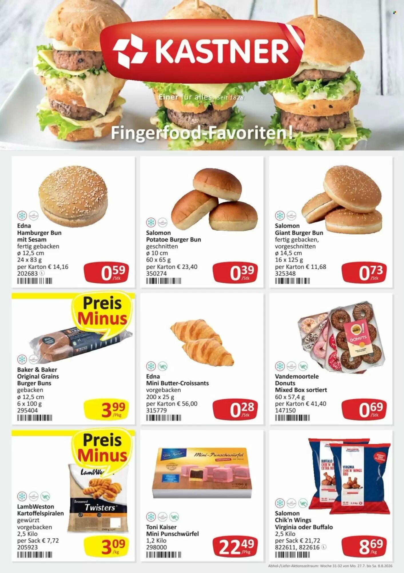 Kastner Flugblatt (ab 27.07.2026) - Angebote und Prospekt - Seite 1