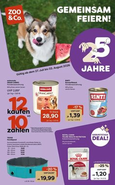 ZOO & Co Flugblatt (ab 27.07.2026) - Angebote und Prospekt